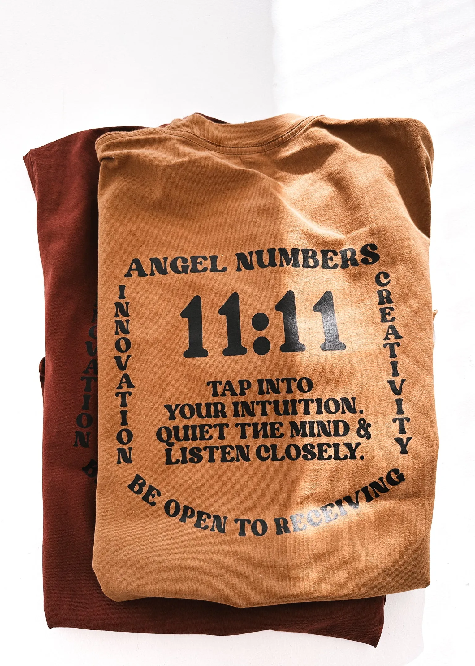 11:11 ANGEL NUMBERS SIDE SLIT TEE
