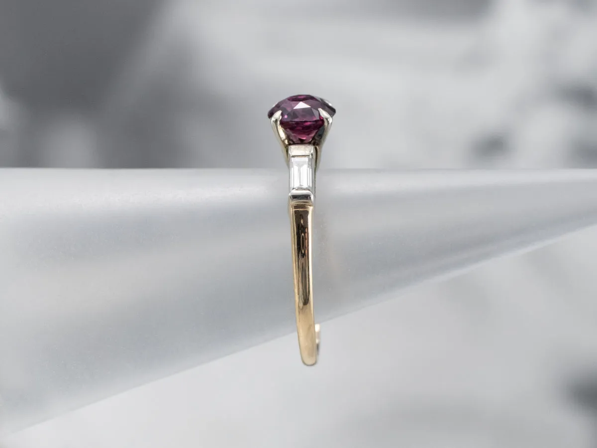 1940's Ruby Engagement Ring