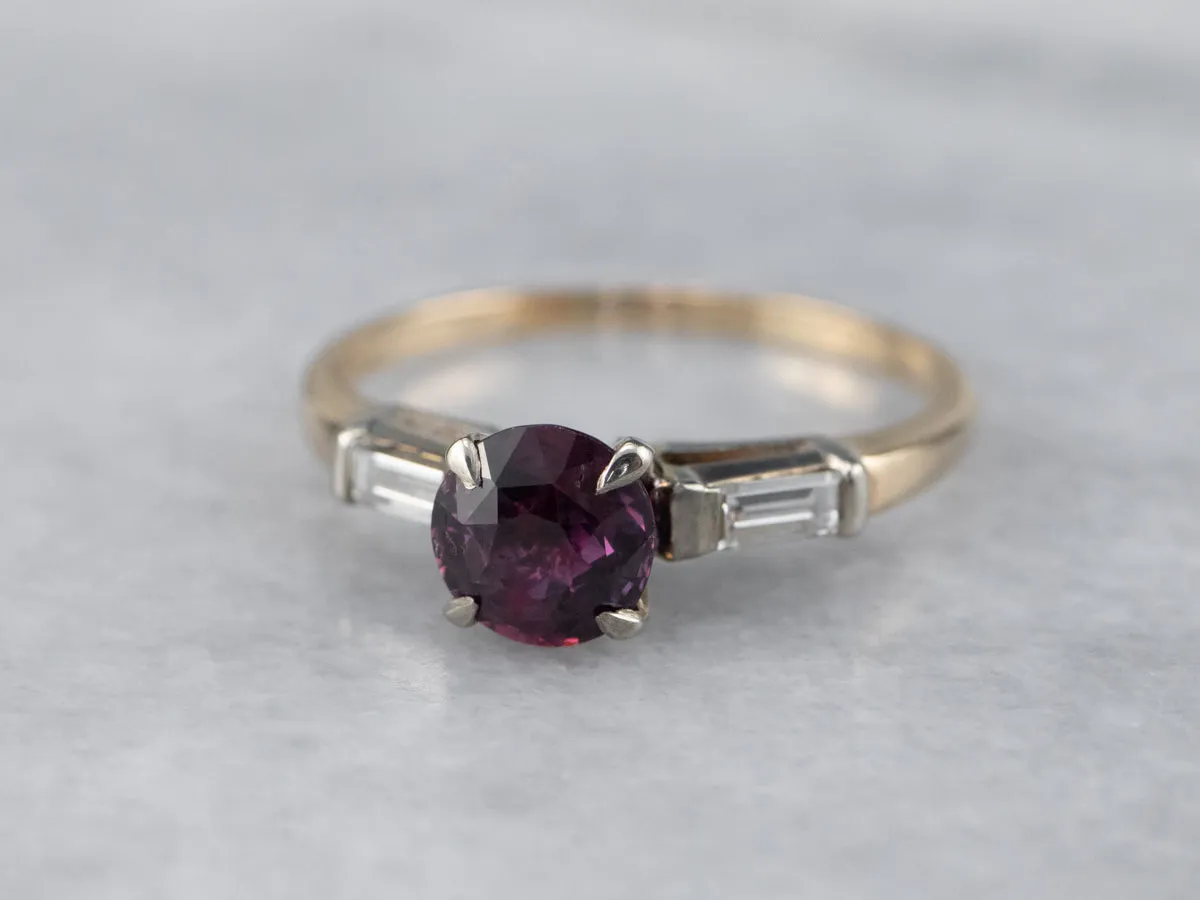 1940's Ruby Engagement Ring