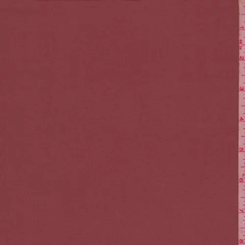 2 1/2 YD PC-Maroon Rayon Challis Fabric