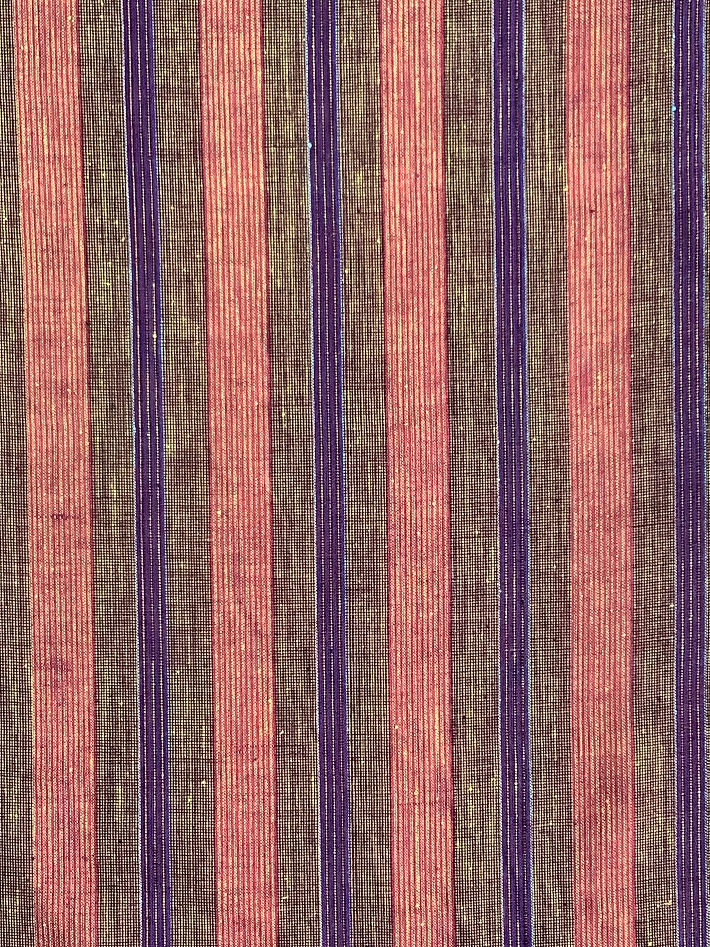 7646: 1930s-50s Japanese Deadstock Cotton Yukata Kimono fabric 55 in.Pc.