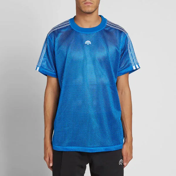 adidas Originals by Alexander Wang Mesh Tee, blue