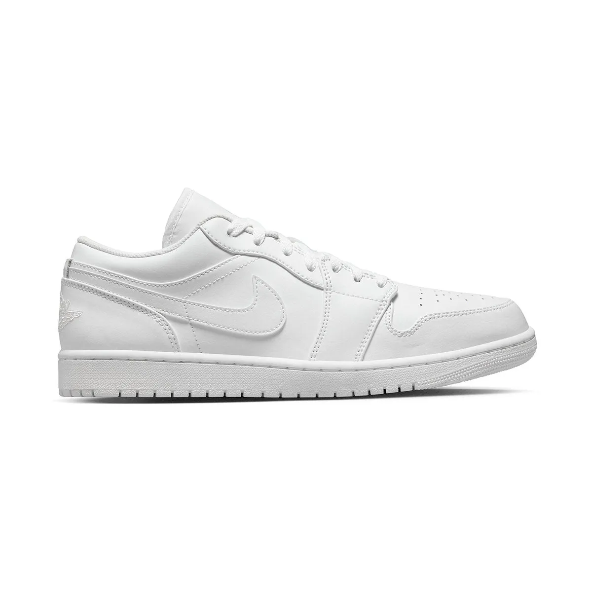 Mens Air Jordan 1 Low Triple White Premium Quality Sports Shoes