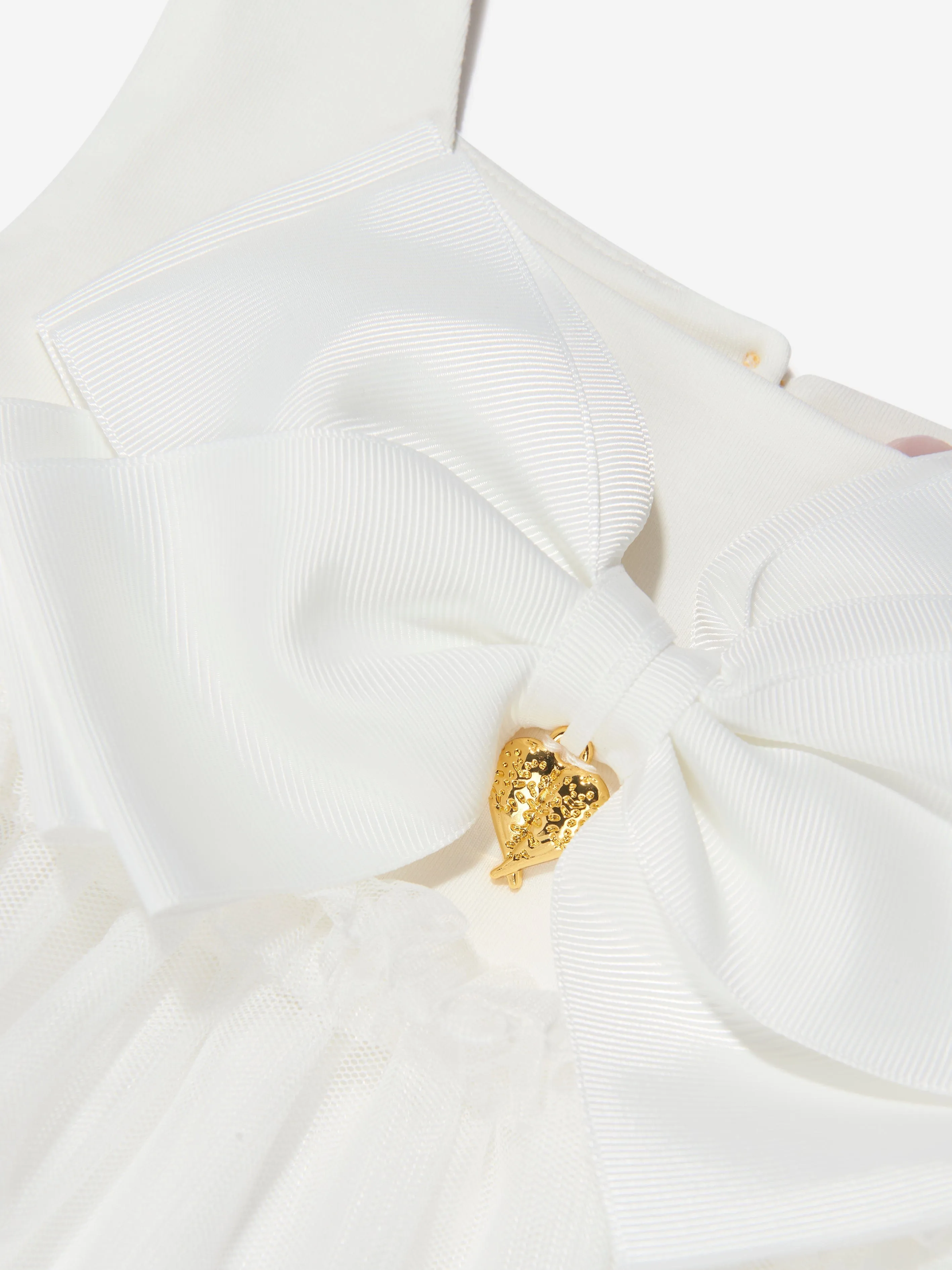Angels Face Girls Sleeveless Donatella Dress in White