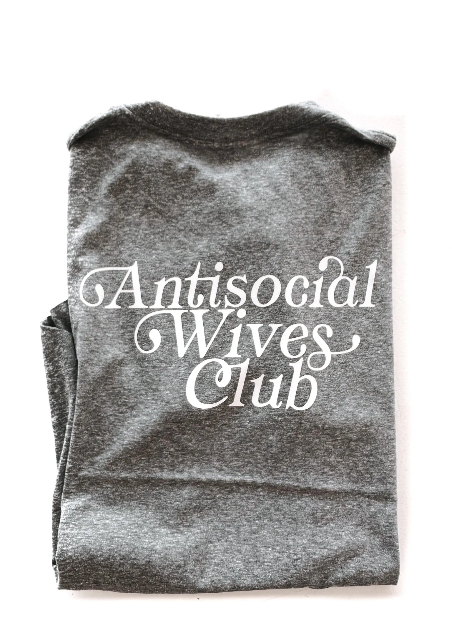 ANTISOCIAL WIVES CLUB SIDE SLIT TEE