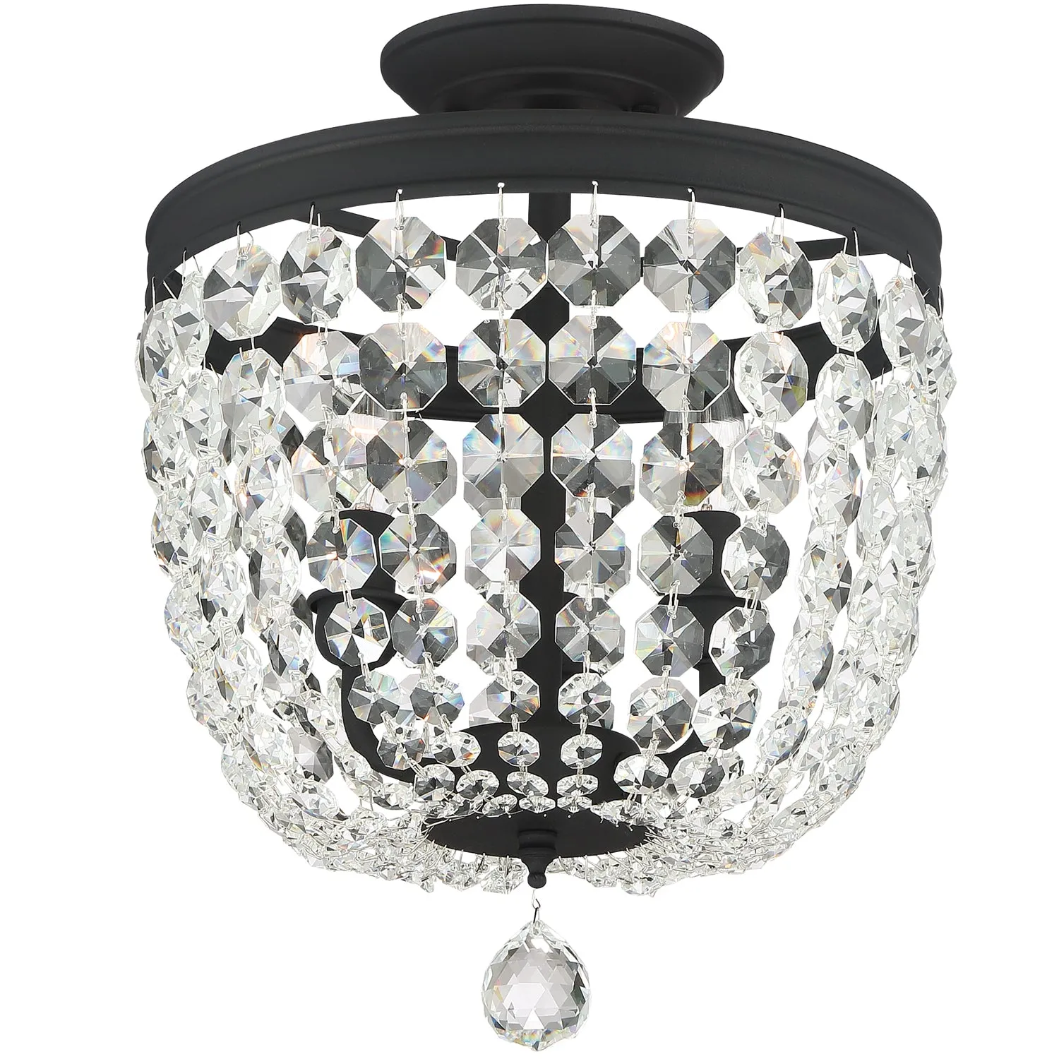 Archer Three Light Semi Flush Mount