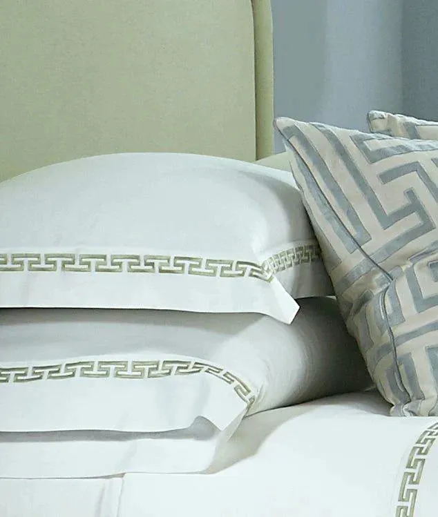 Athens Duet Embroidery Design Duvet