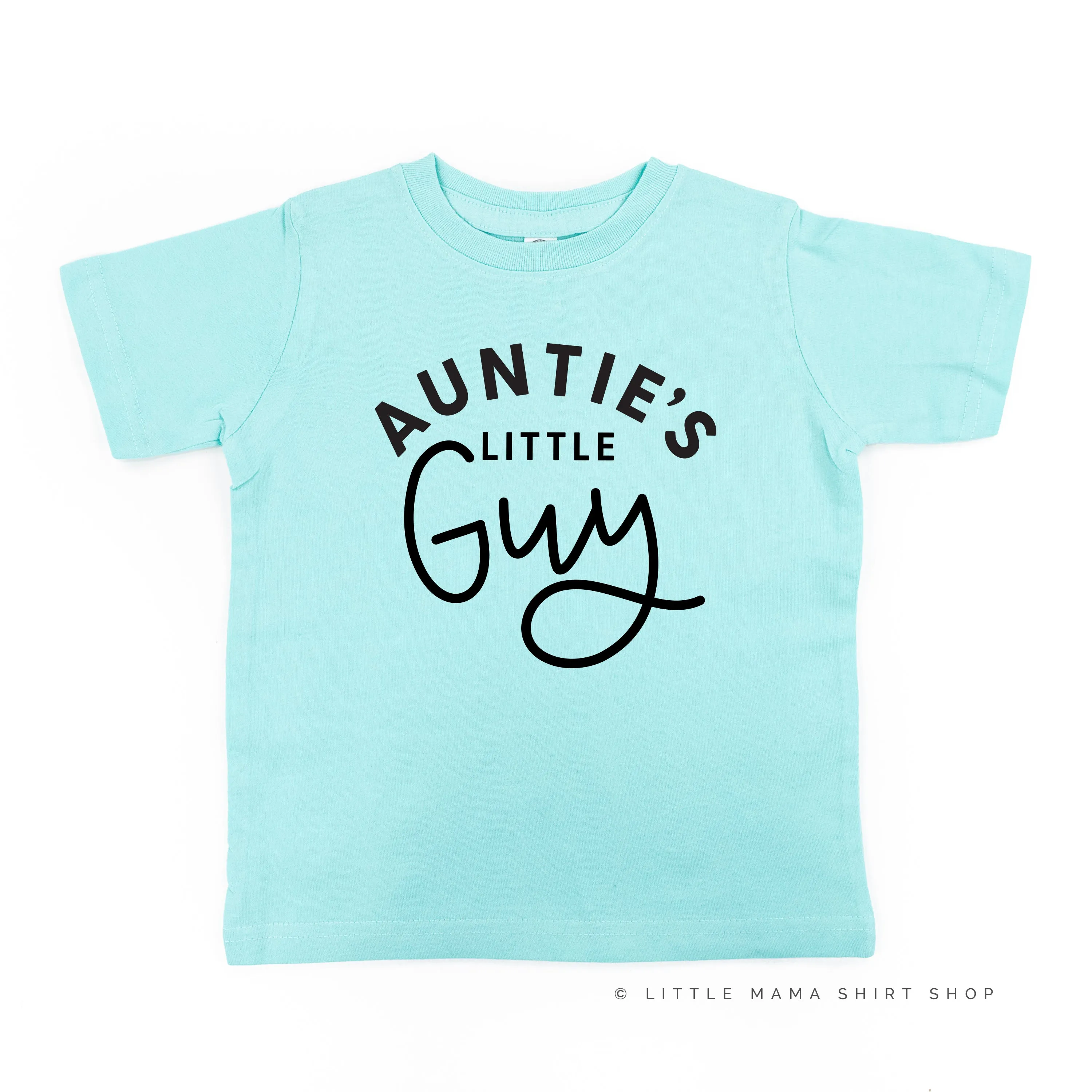 Auntie's Little Guy - Short Sleeve Child Shirt