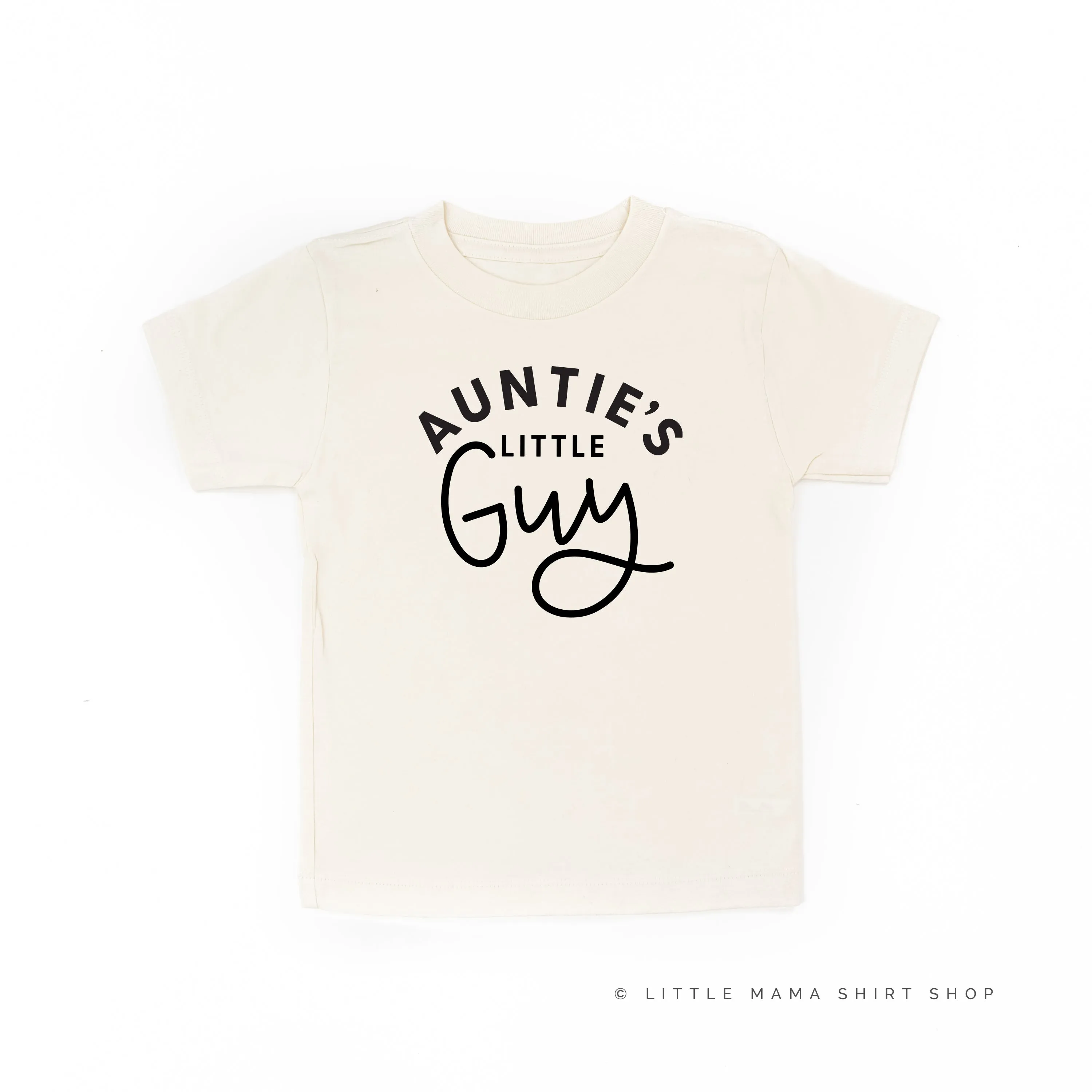 Auntie's Little Guy - Short Sleeve Child Shirt