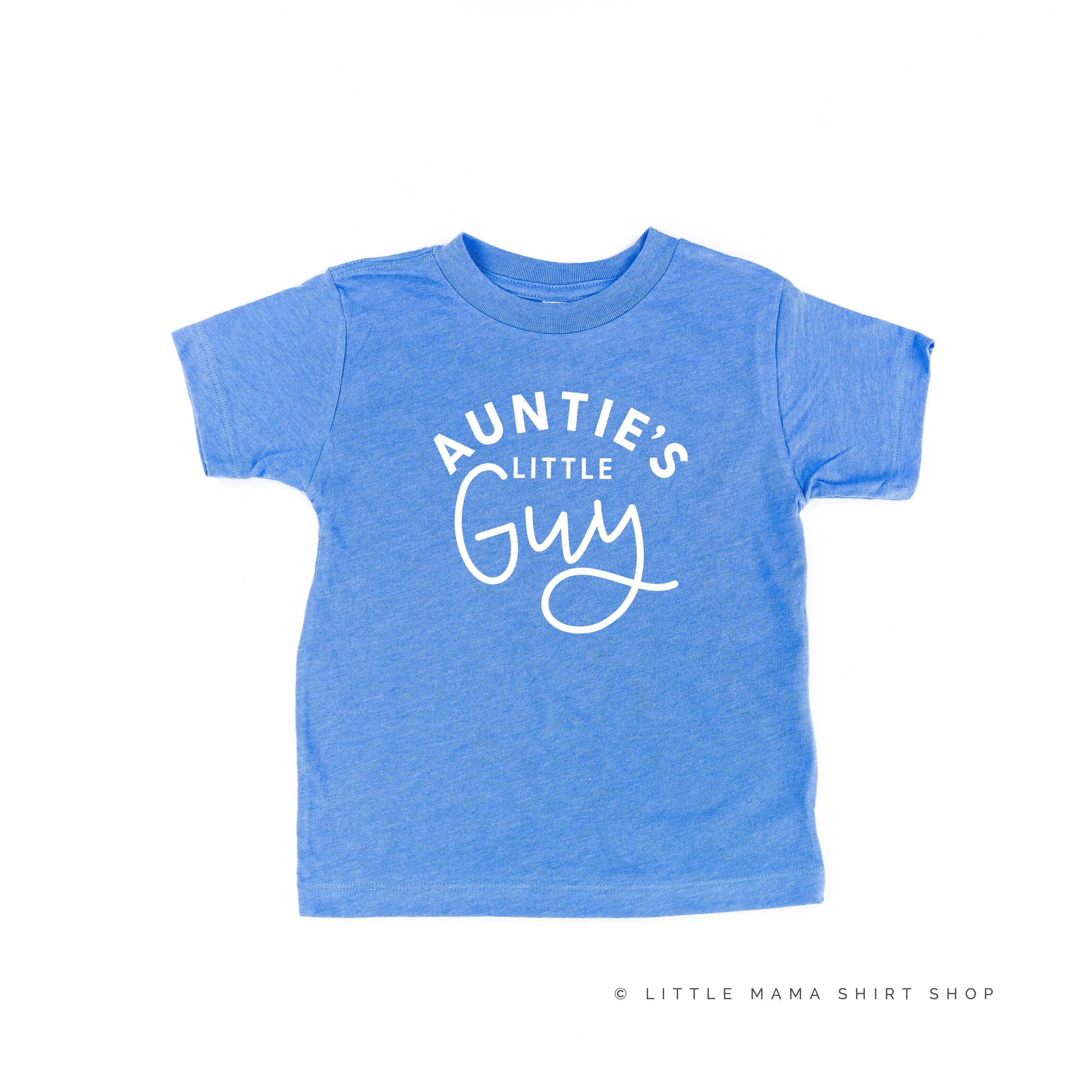 Auntie's Little Guy - Short Sleeve Child Shirt