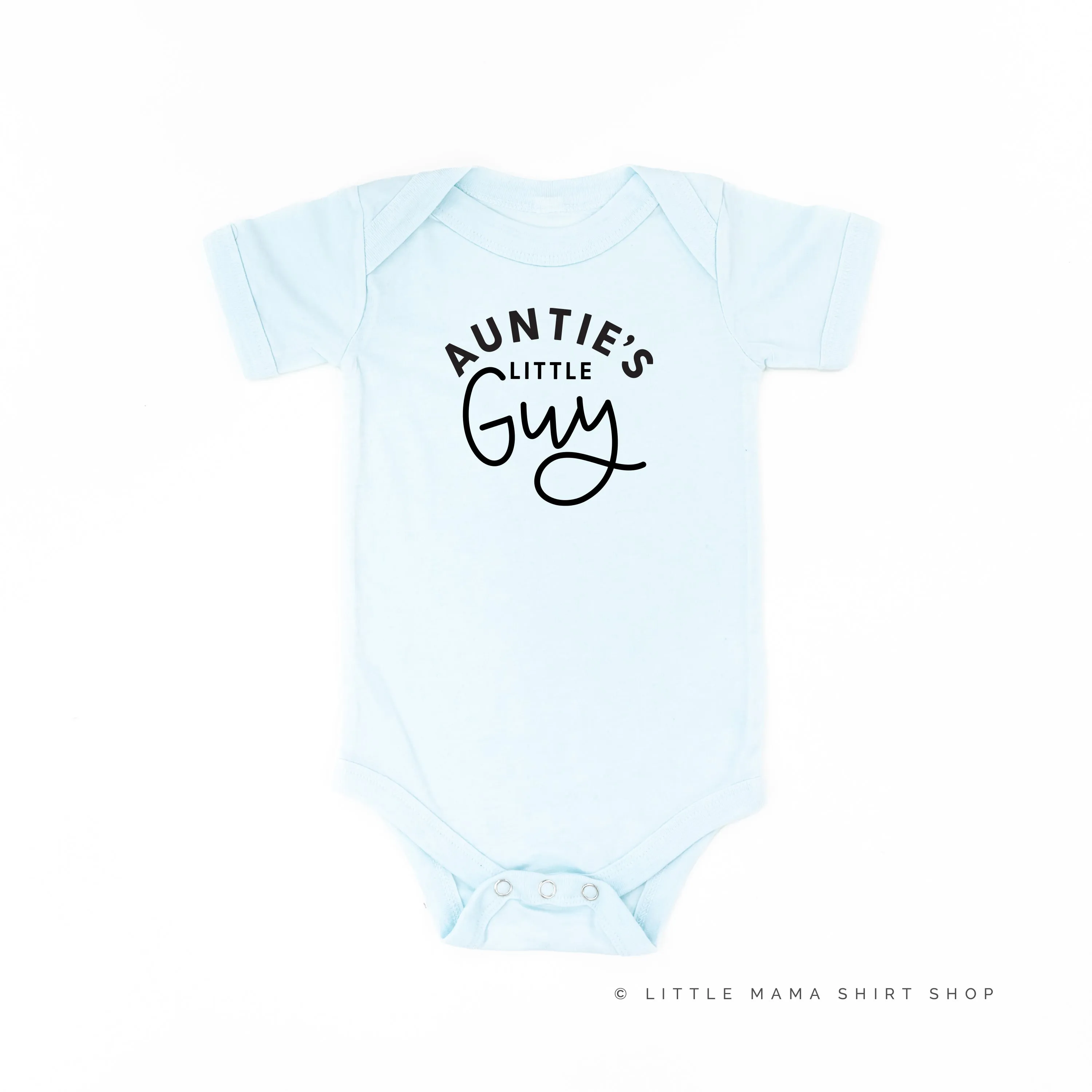 Auntie's Little Guy - Short Sleeve Child Shirt