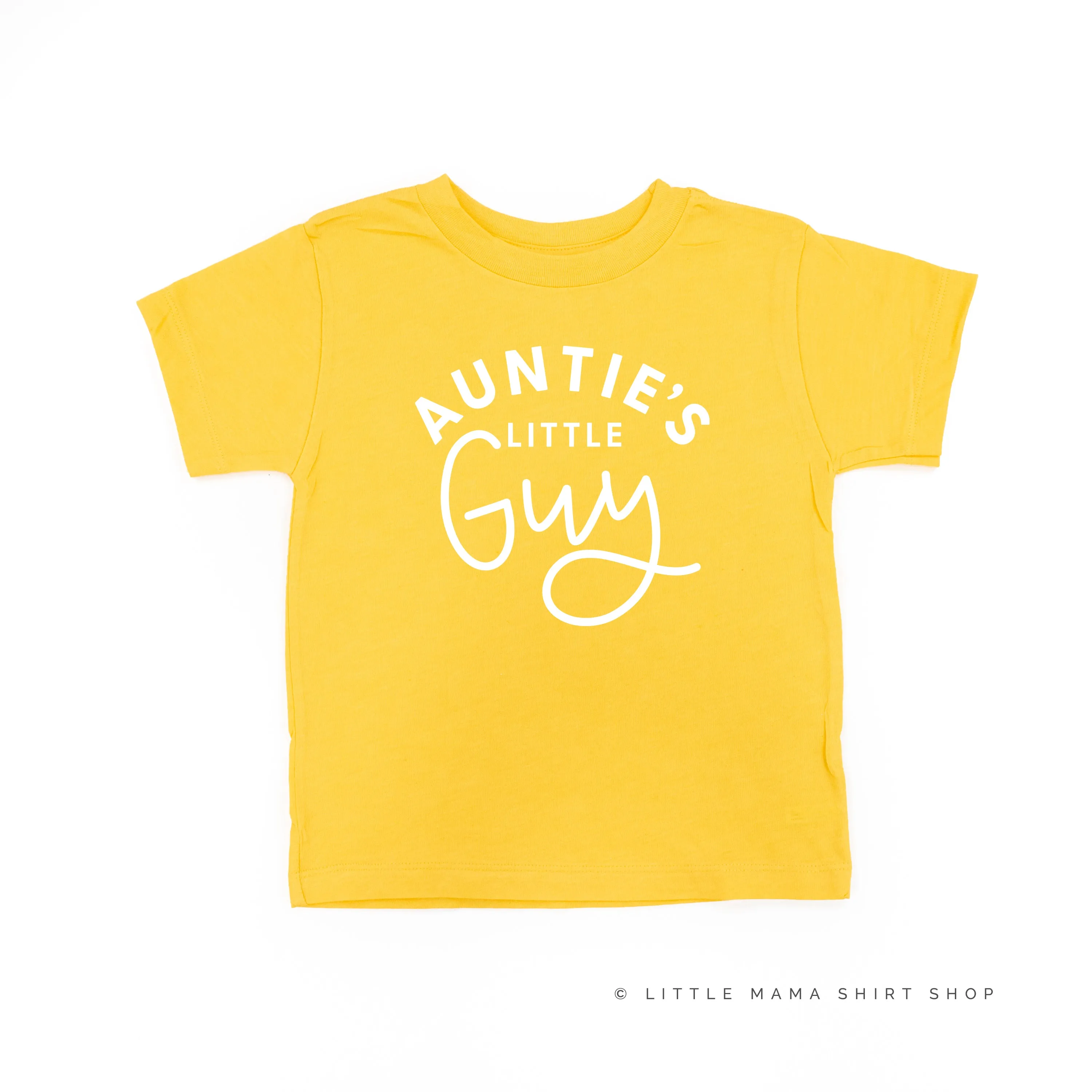 Auntie's Little Guy - Short Sleeve Child Shirt