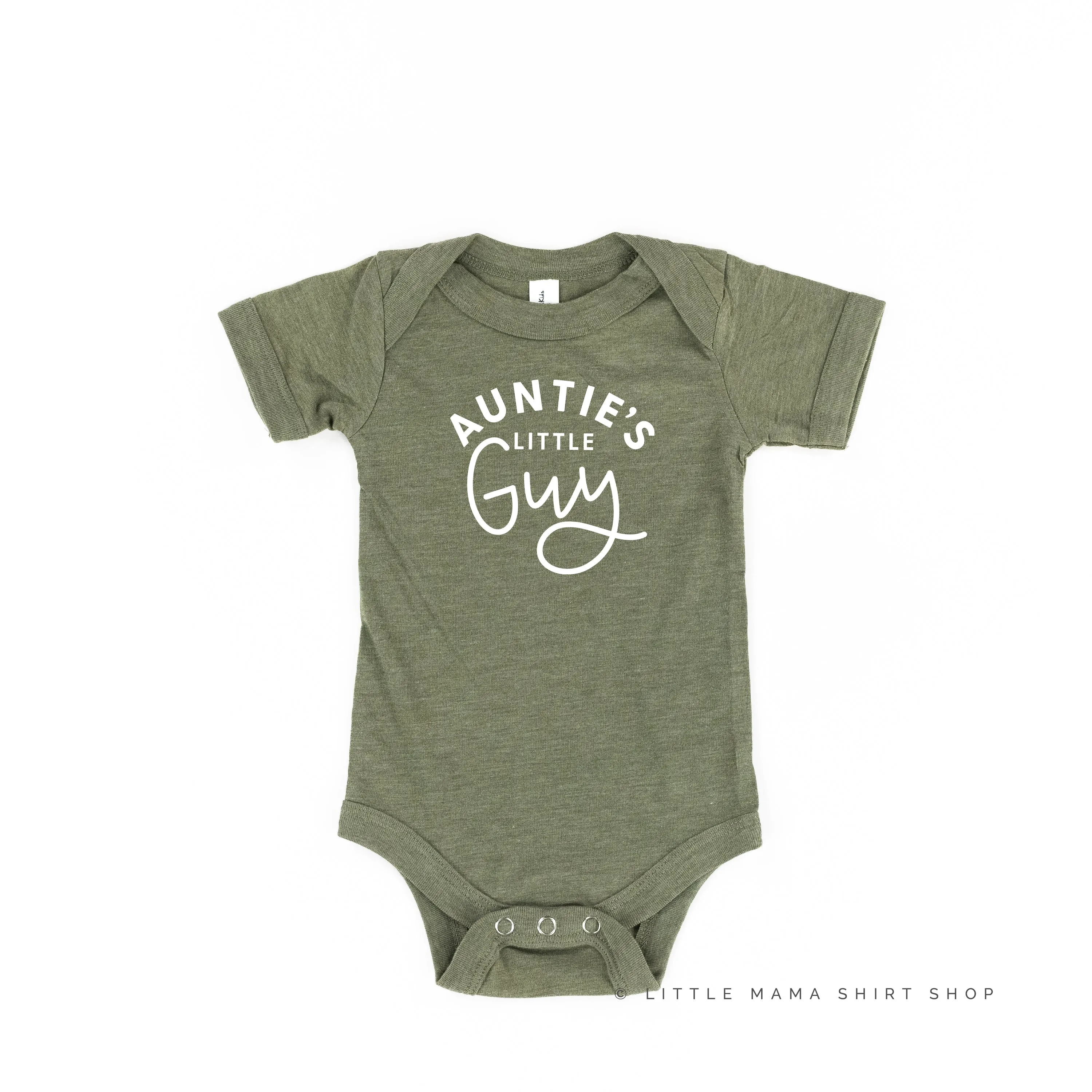 Auntie's Little Guy - Short Sleeve Child Shirt