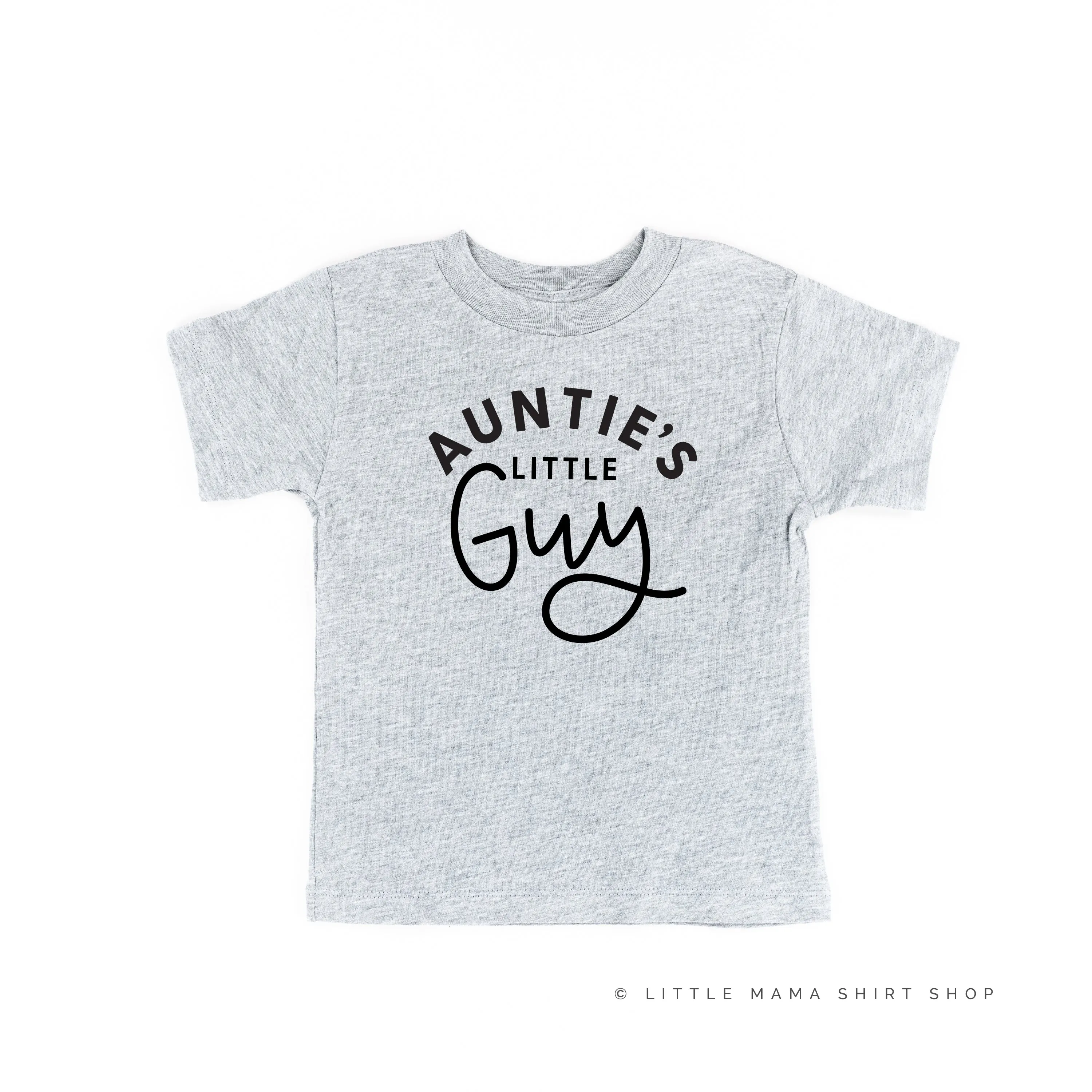 Auntie's Little Guy - Short Sleeve Child Shirt