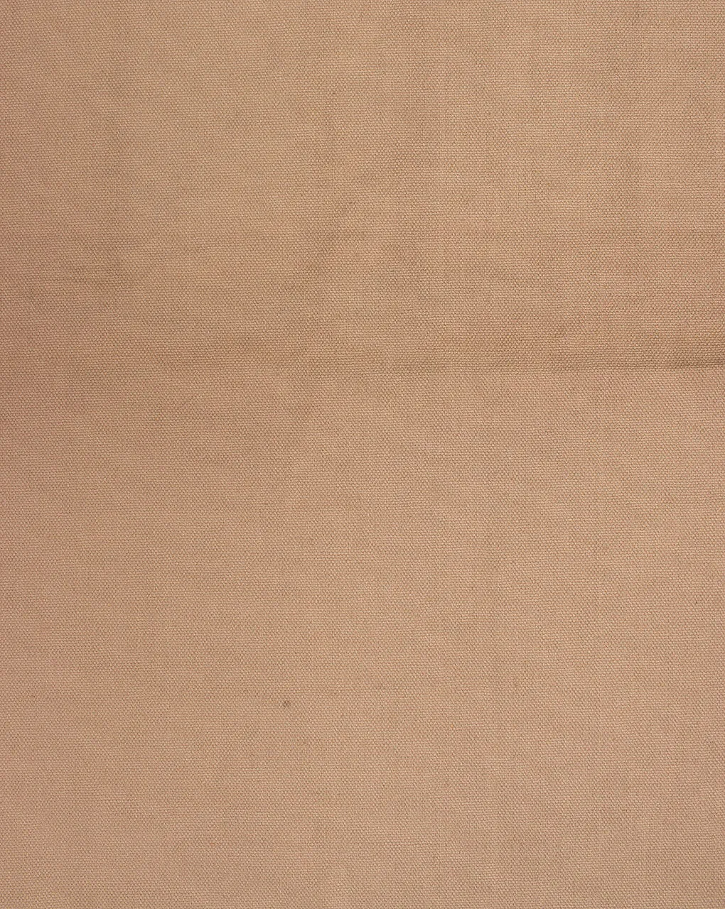 Beige Plain Cotton Duck Fabric