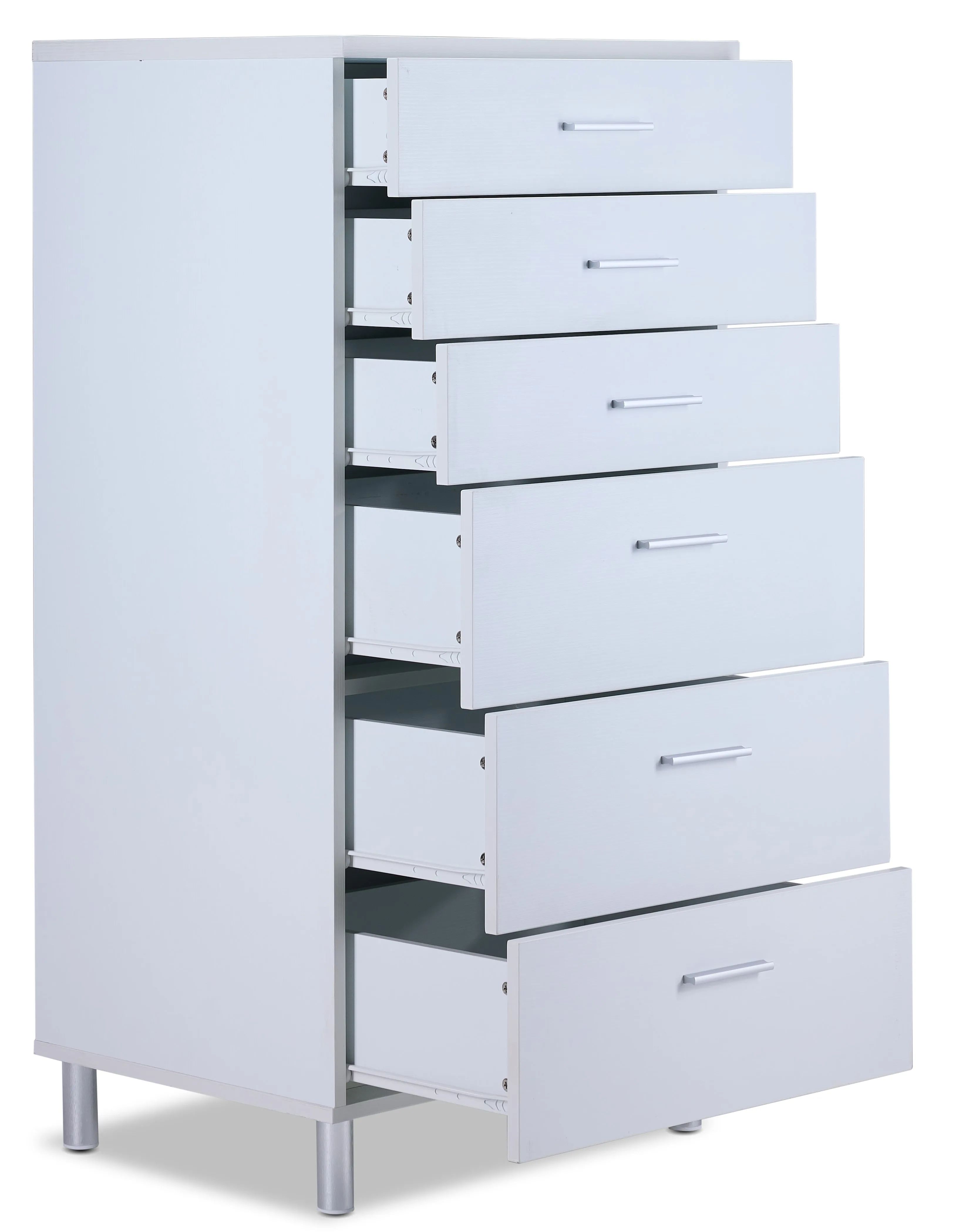 Bellmar 6 Drawer Chest - White