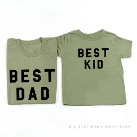 BEST DAD / KID - Set of 2 Shirts