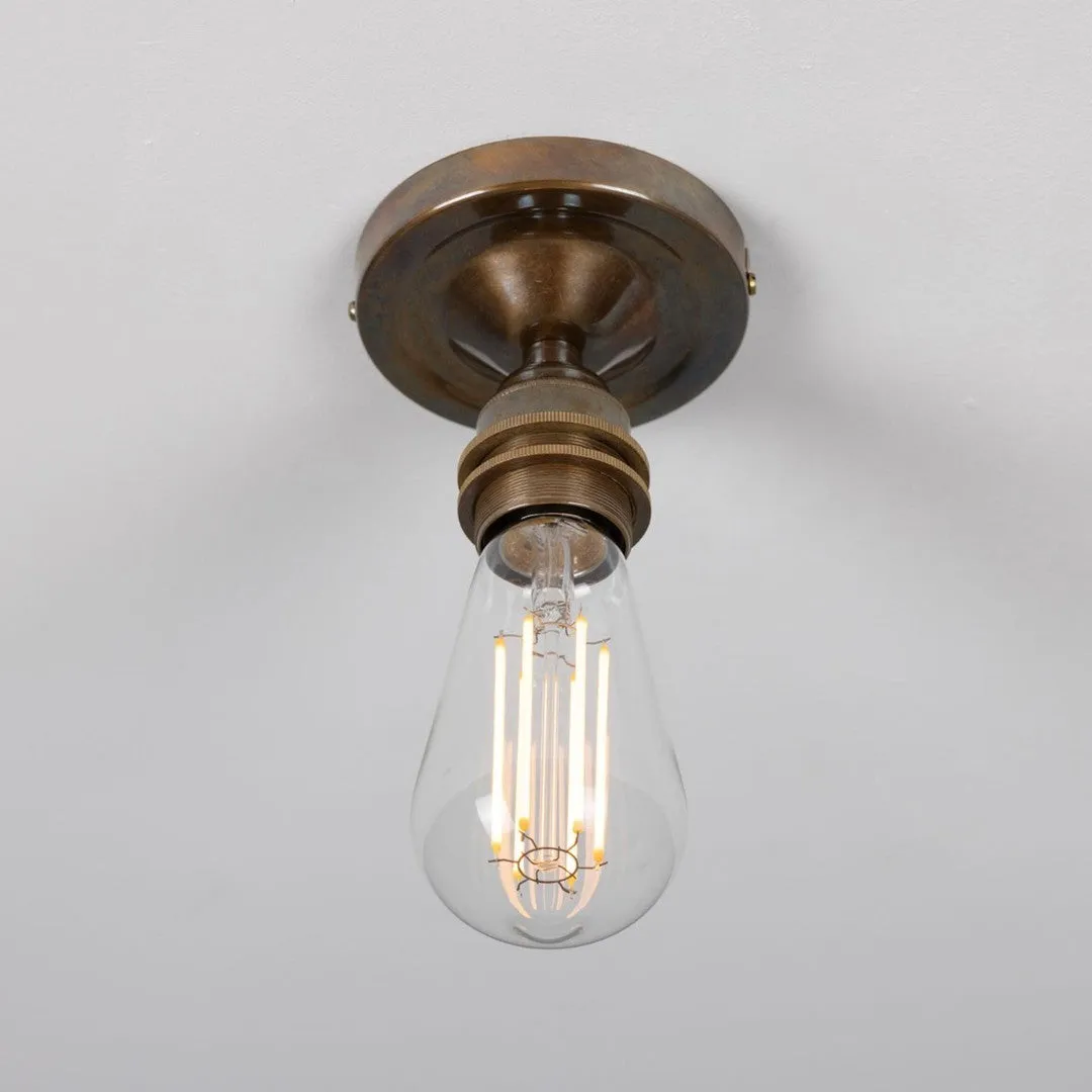 Bexter Vintage Flush Ceiling Light - Mullan Lighting