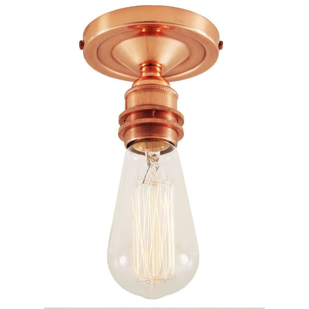 Bexter Vintage Flush Ceiling Light - Mullan Lighting