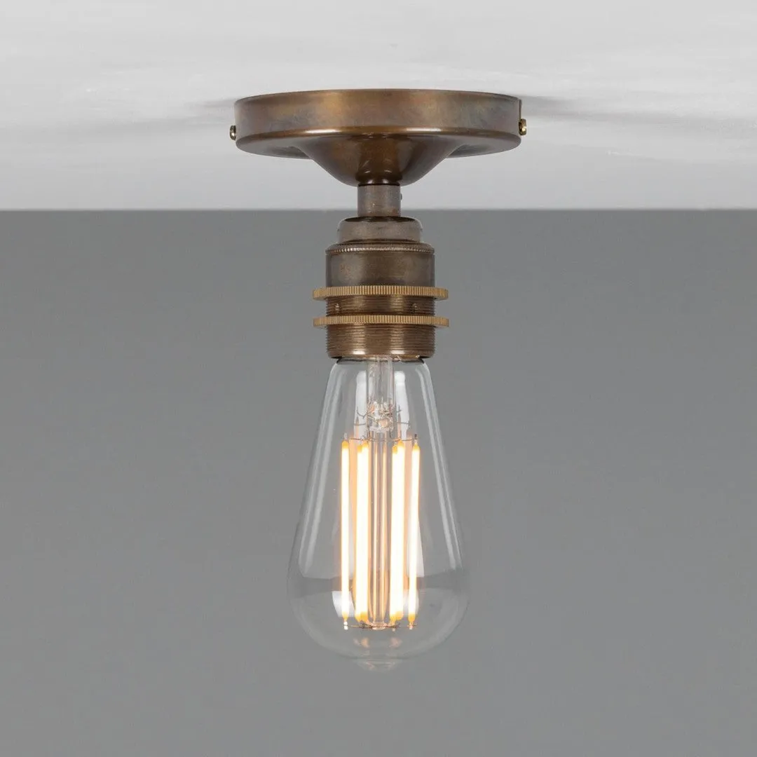 Bexter Vintage Flush Ceiling Light - Mullan Lighting