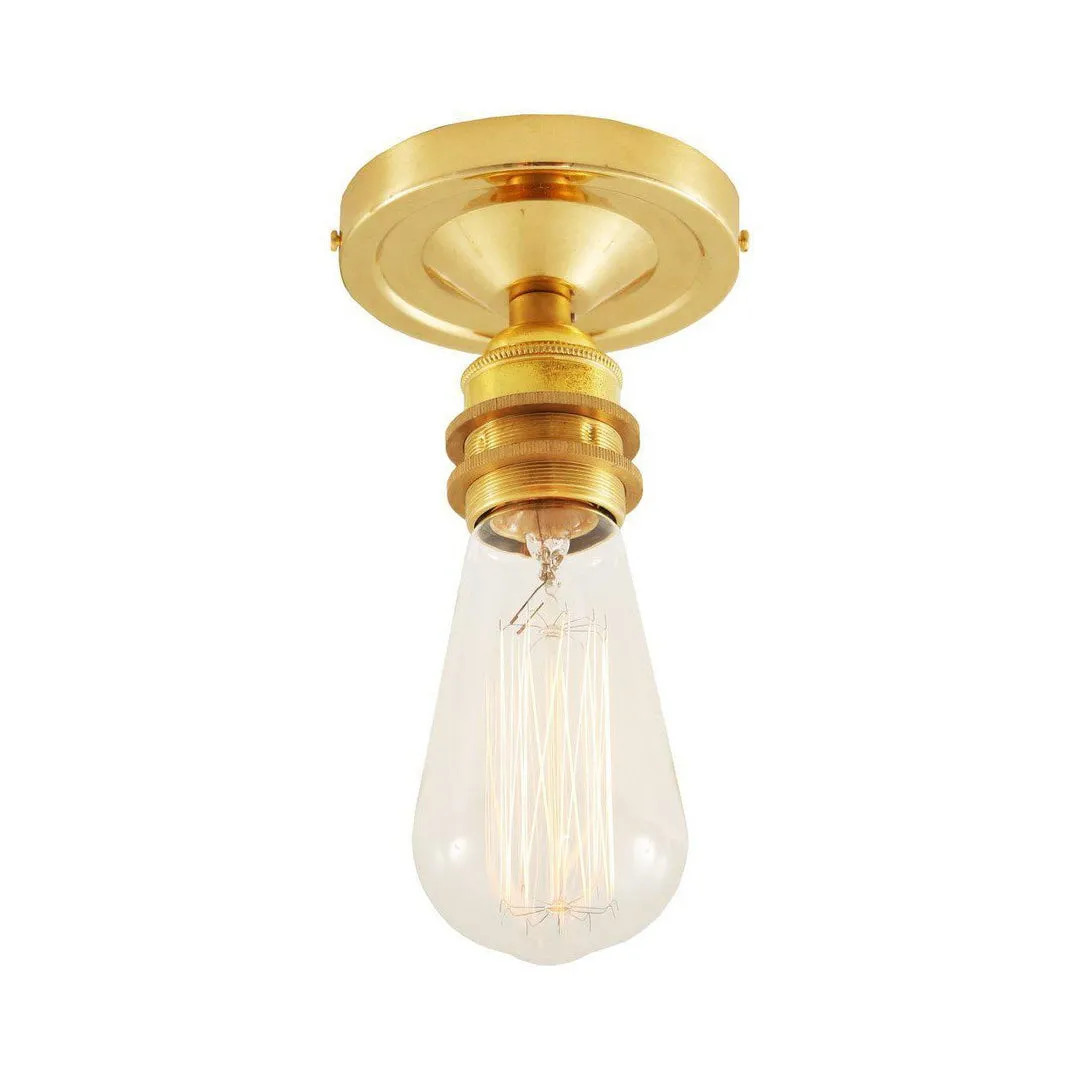 Bexter Vintage Flush Ceiling Light - Mullan Lighting