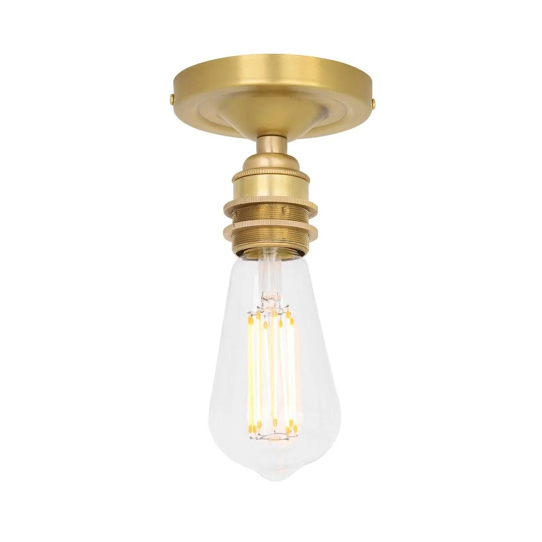 Bexter Vintage Flush Ceiling Light - Mullan Lighting