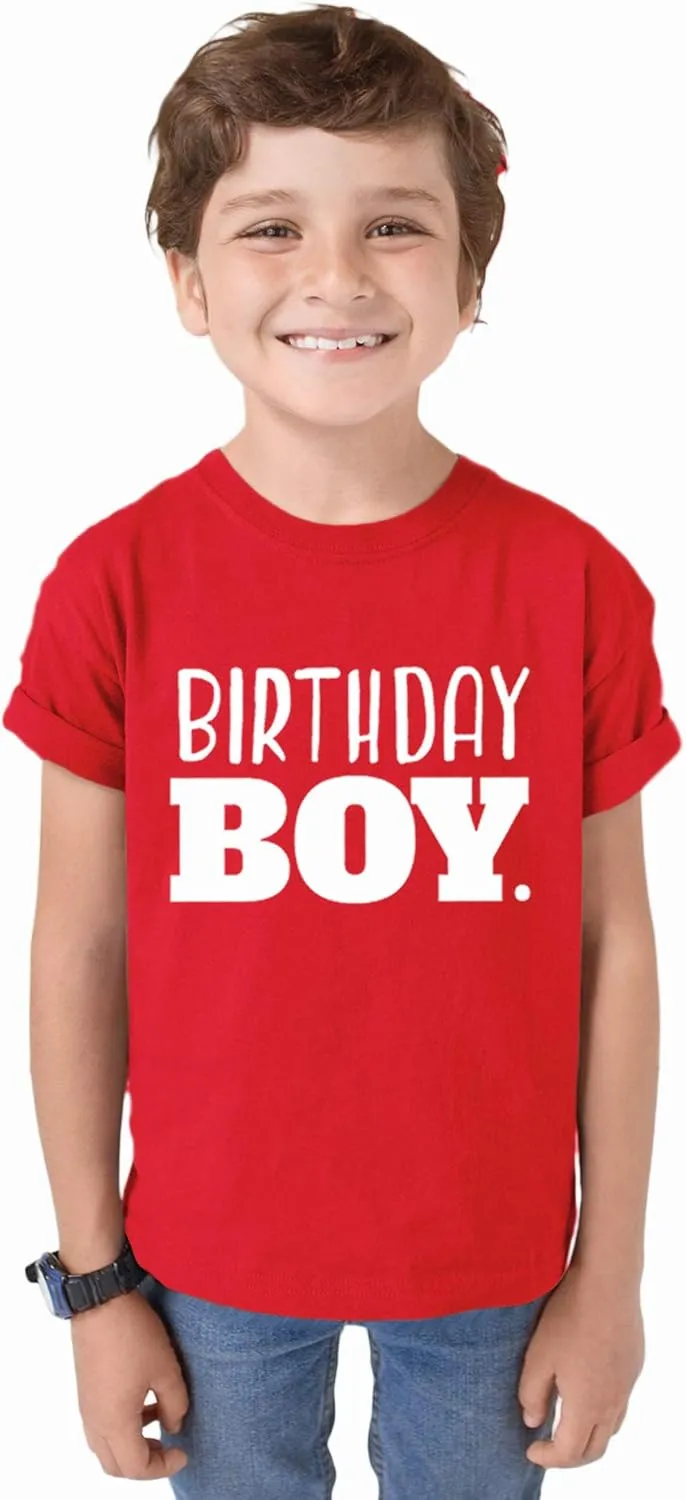 Birthday boy Shirt Toddler Boys Outfit First Happy 2t 3t 4 Year Old 5 Kids 6th