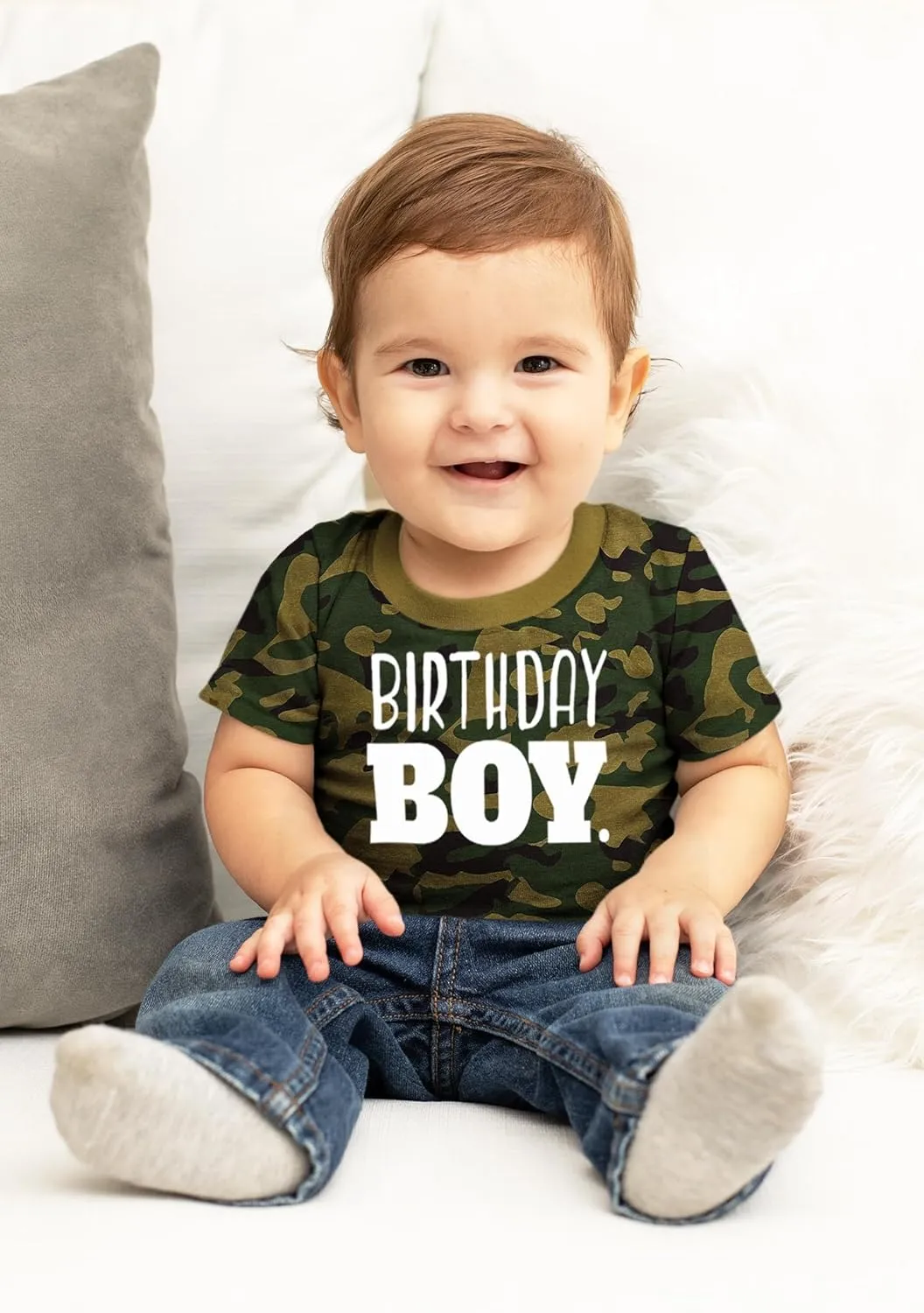 Birthday boy Shirt Toddler Boys Outfit First Happy 2t 3t 4 Year Old 5 Kids 6th