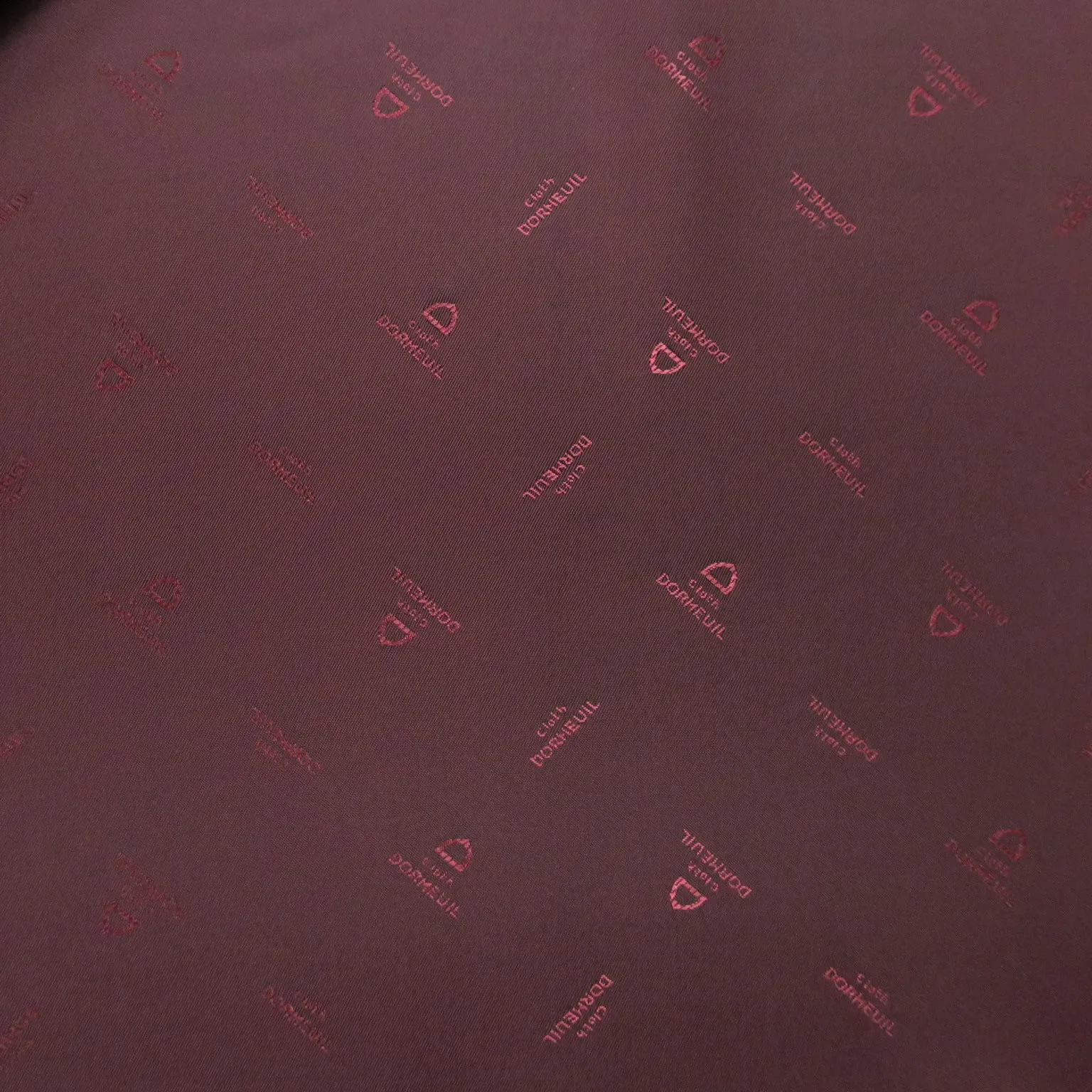 Black with Wine Iridescent Solid Acetate Viscose Dormeuil Exclusive Lining