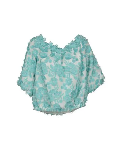 Boutique Moschino Women Blouse Sky blue 14 UK