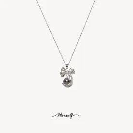 Bowknot Tahiti Pendant Necklace