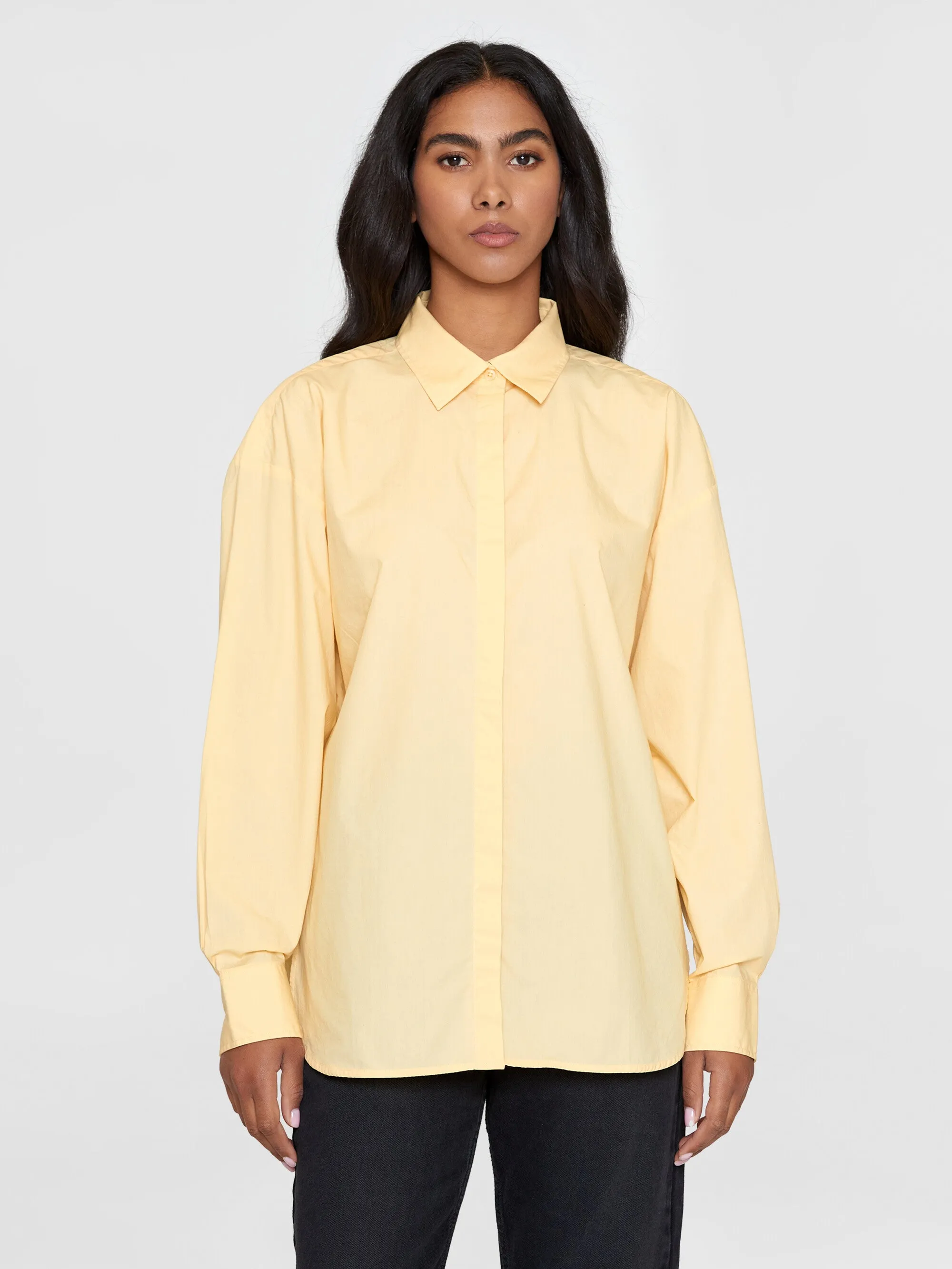 Boxy poplin Shirt - Impala