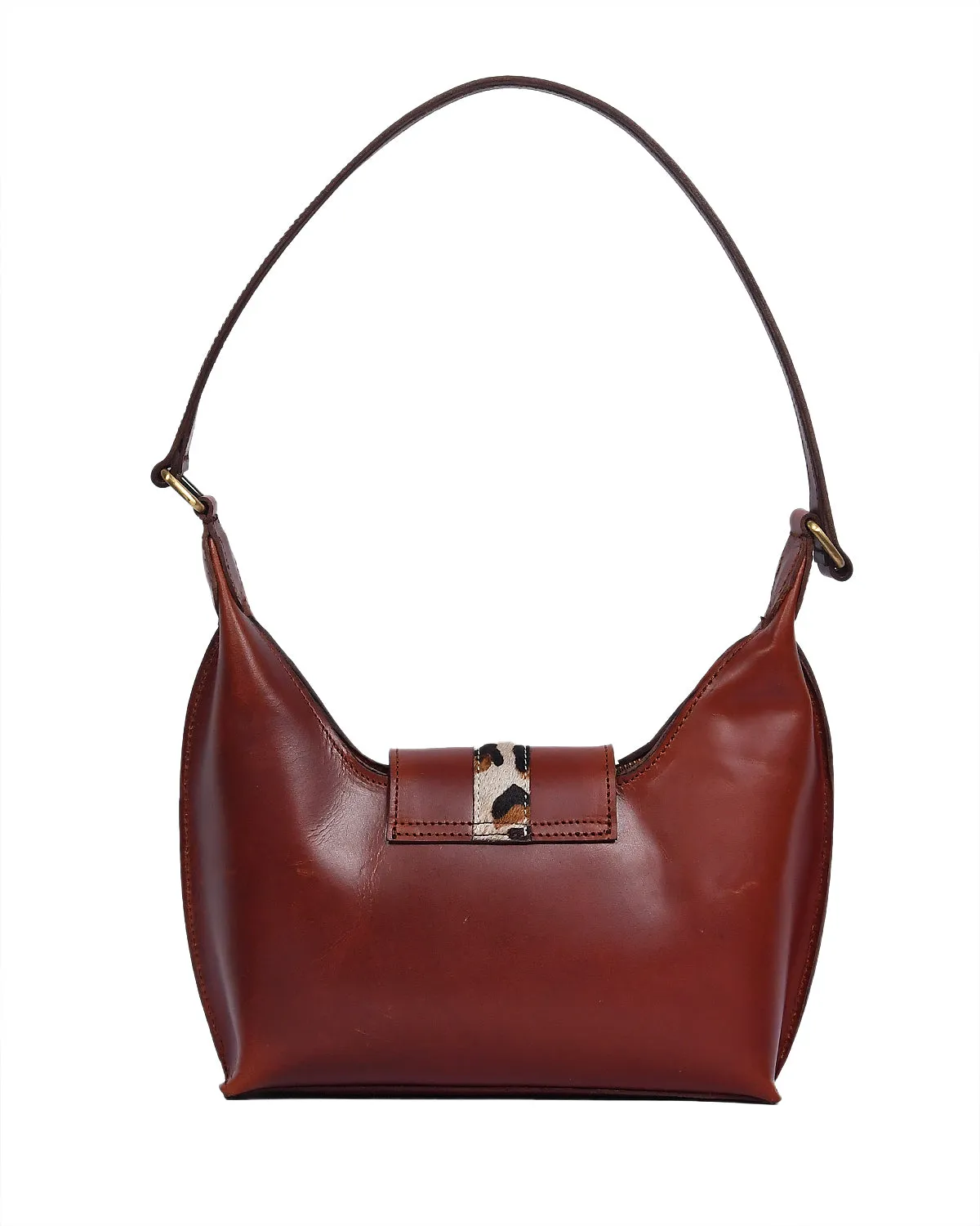 Brown Leather Shoulder Bag - The Perfect Blend of Style and Functionality. Art: BG-1457