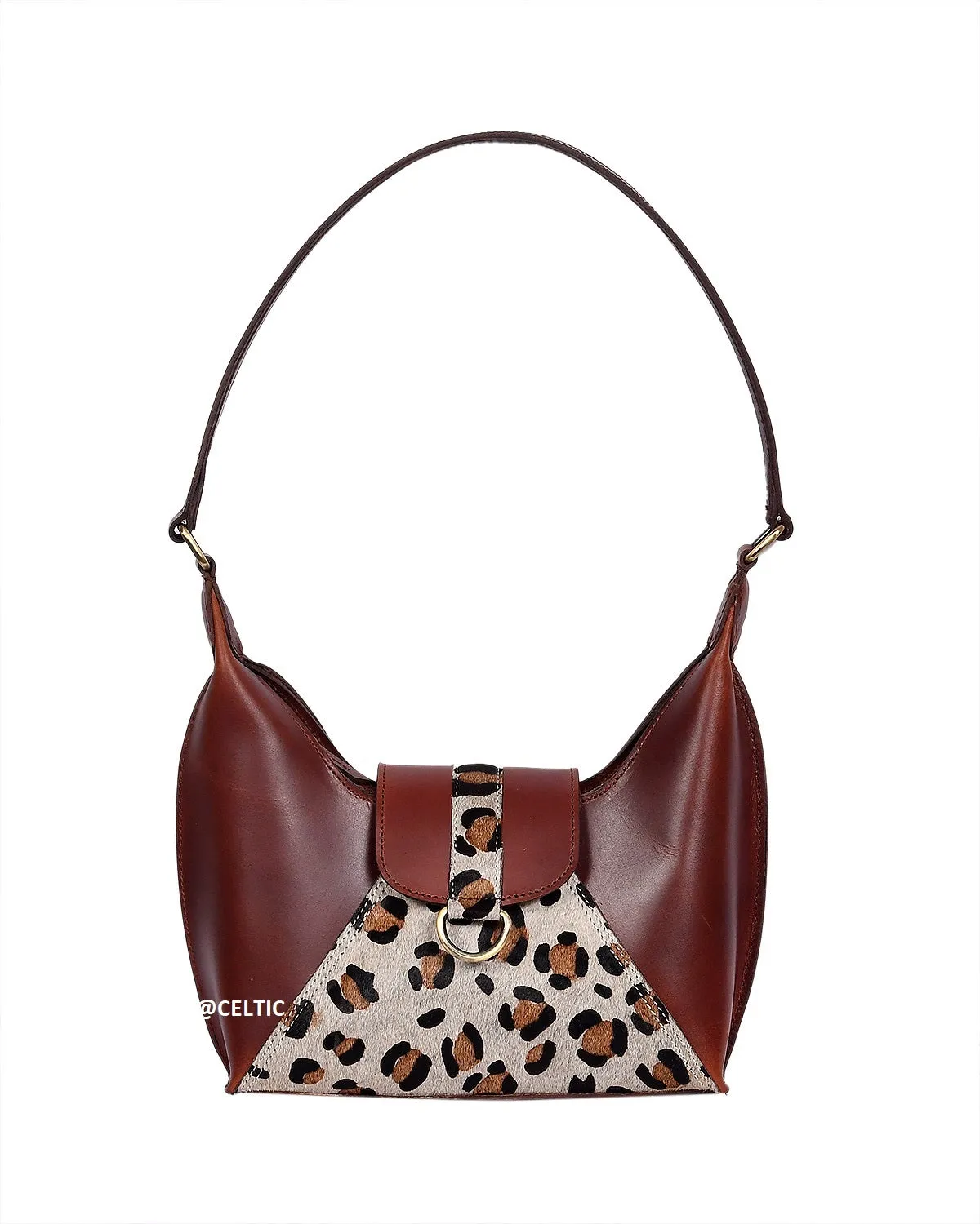Brown Leather Shoulder Bag - The Perfect Blend of Style and Functionality. Art: BG-1457