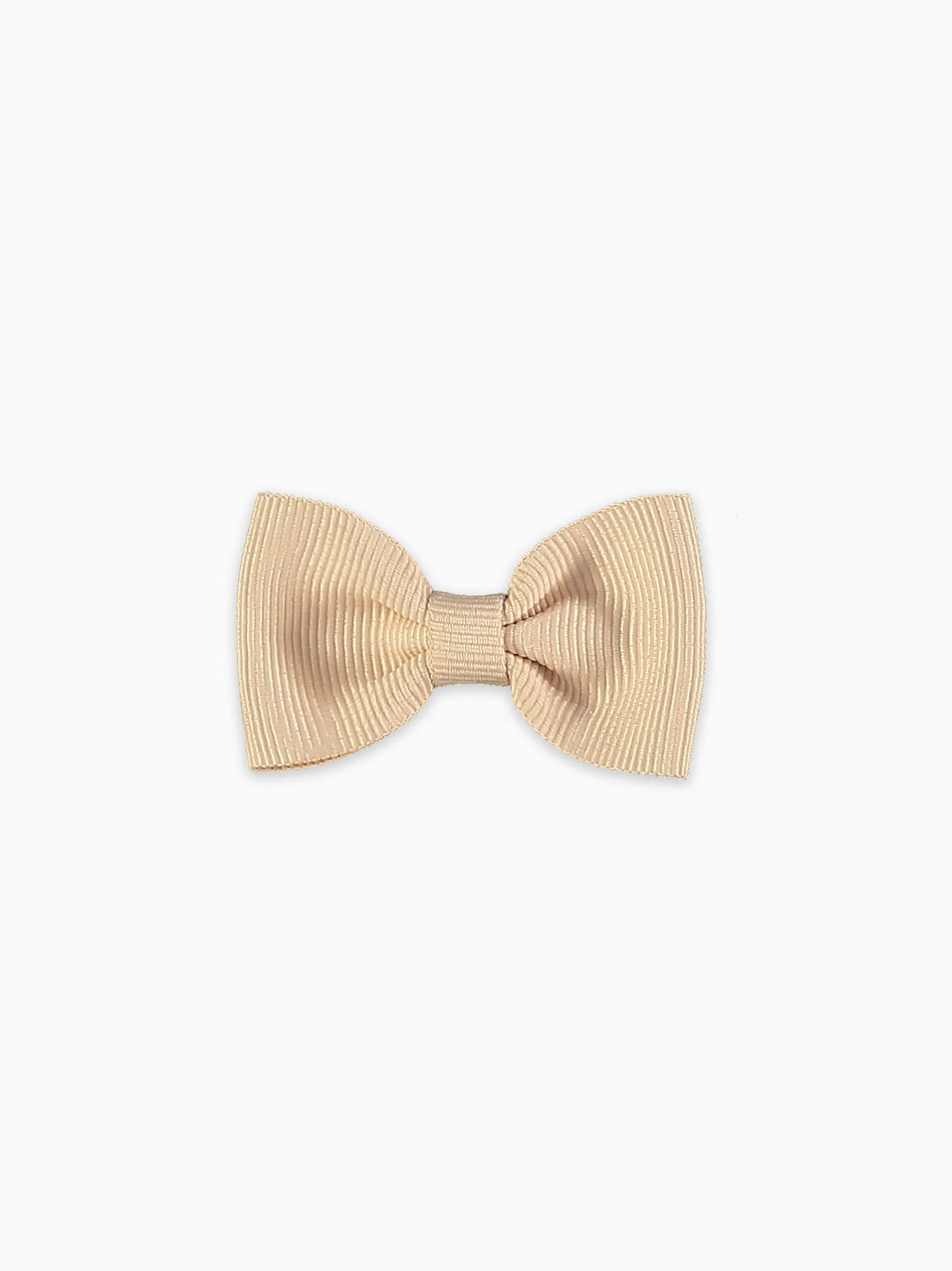 Camel Small Bow Girl Clip