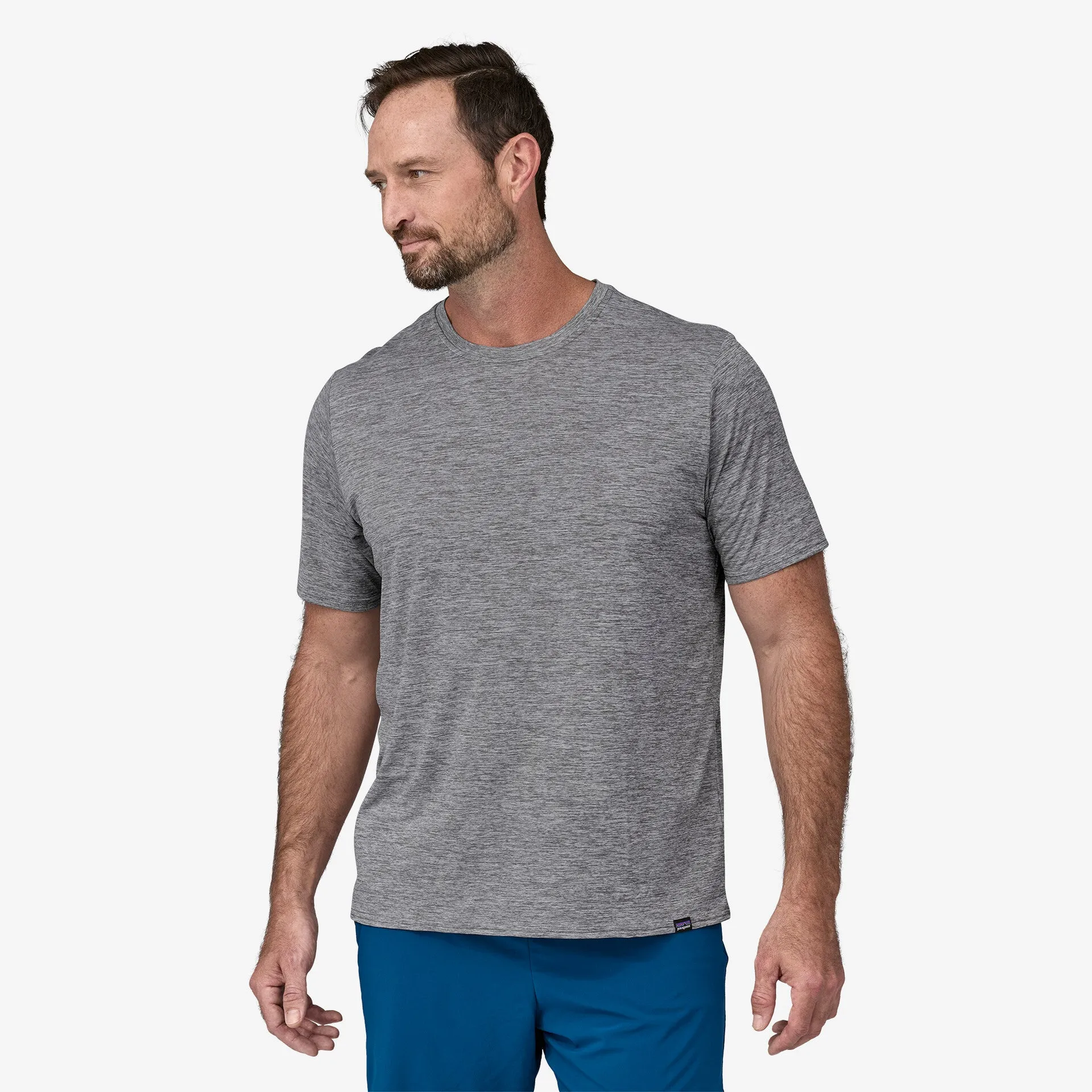 Capilene Patagonia Men's Cool Casual Shirt, Gray