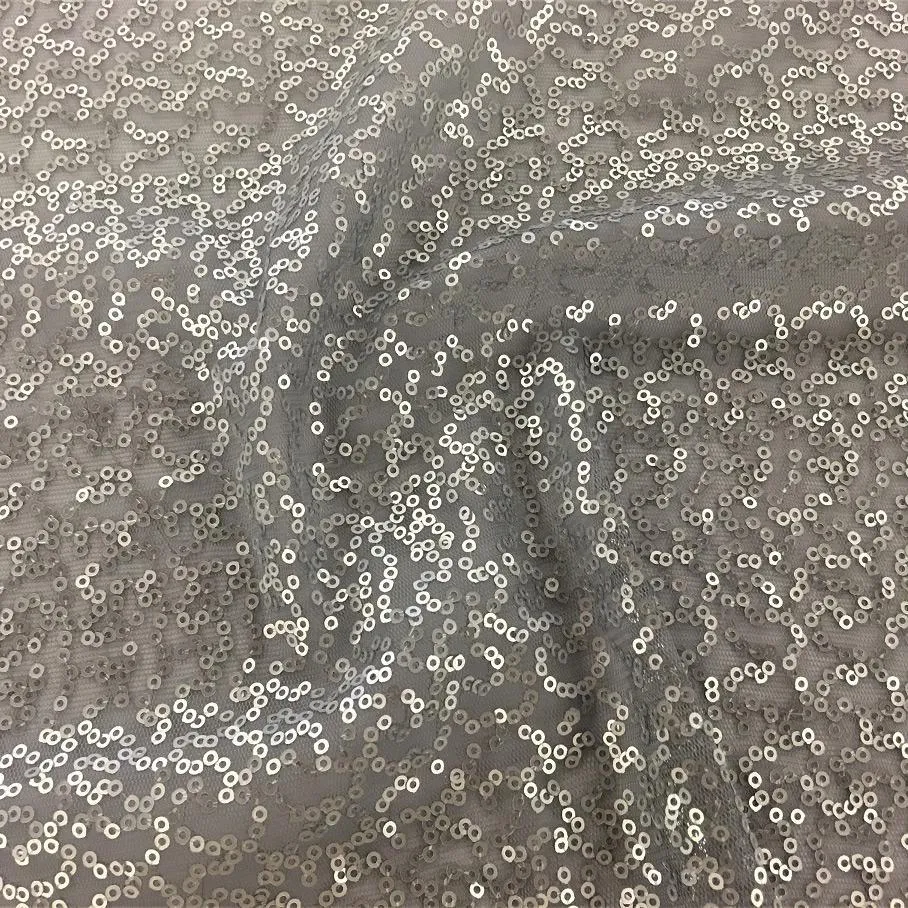 Caviar Dreams Stretch Mesh Sequin | Blue Moon Fabrics