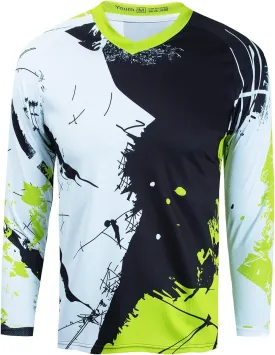 Child Element Racewear powersports Jerseys Cycling MTB Bicycle Mountain Bike Jersey Shirt for Youth