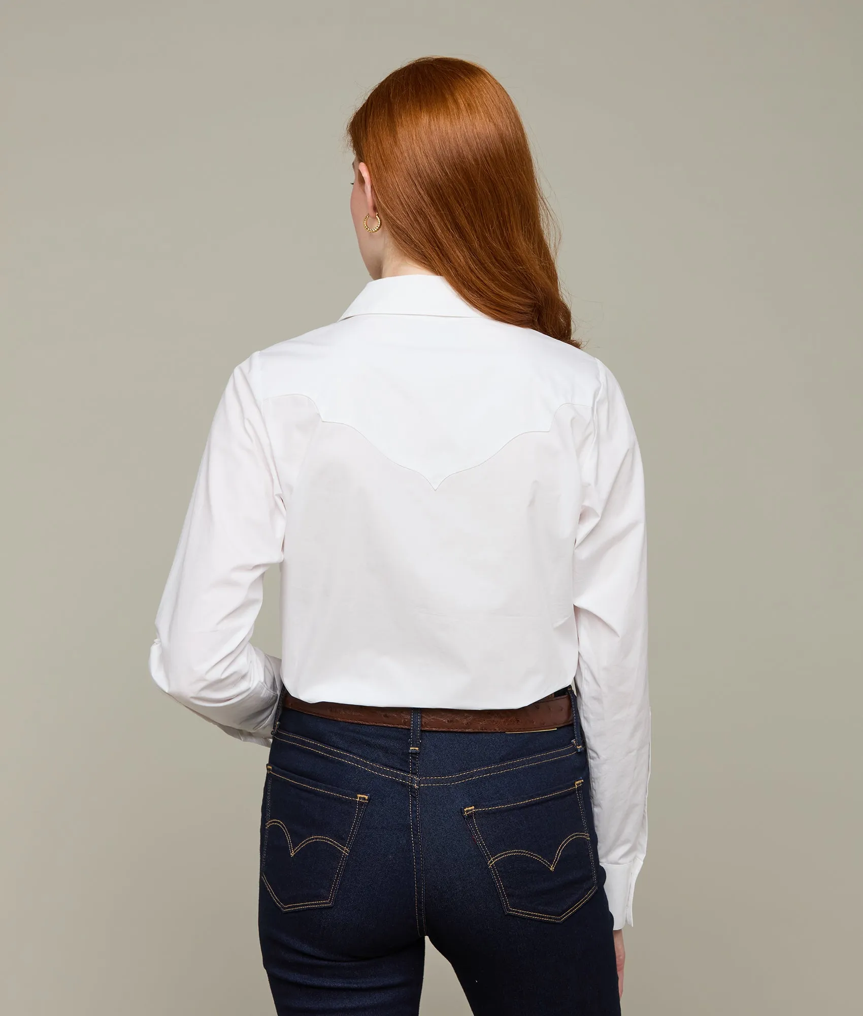 Classic Poplin Shirt :: White