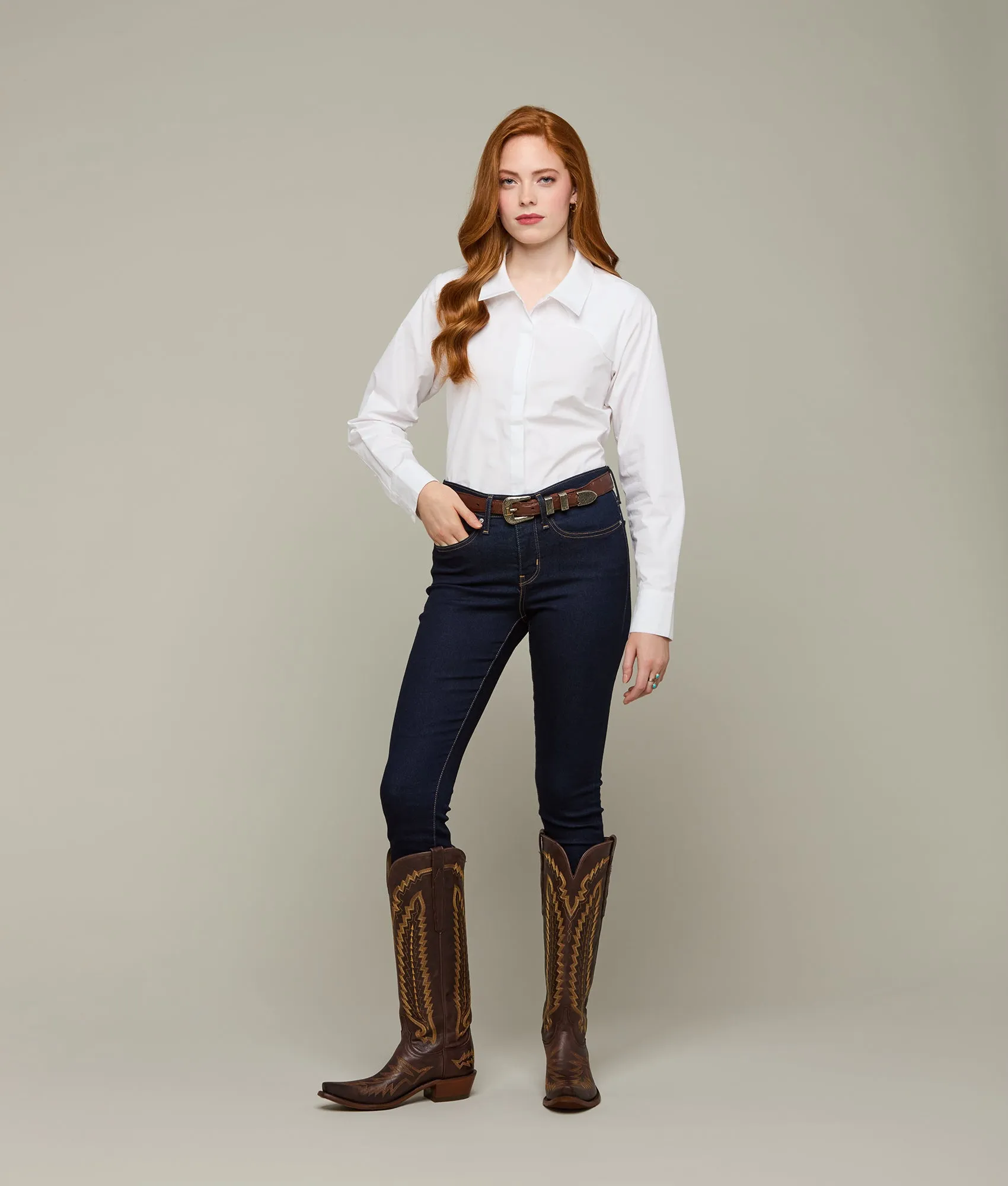 Classic Poplin Shirt :: White