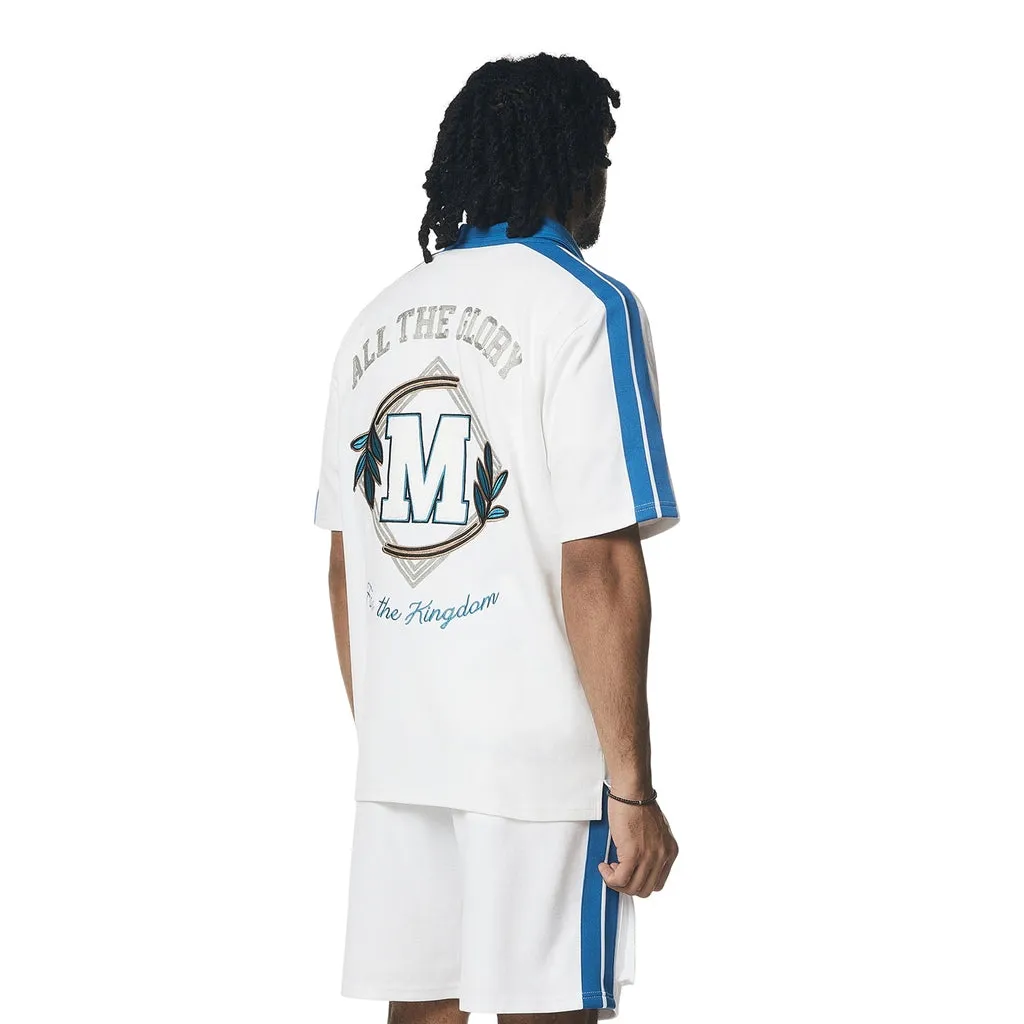 Country Club Waffle Shirt - Blue