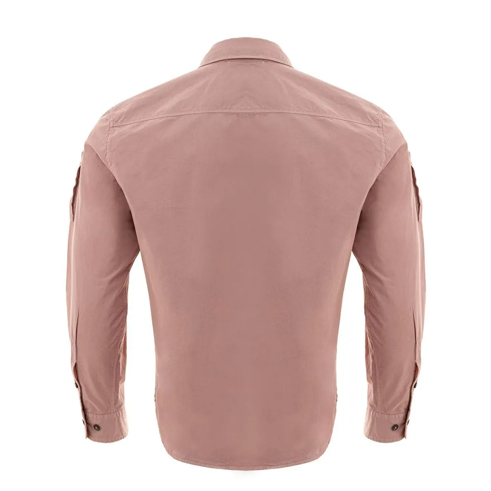 C.P. Company Chic Pink Cotton Shirt for Men