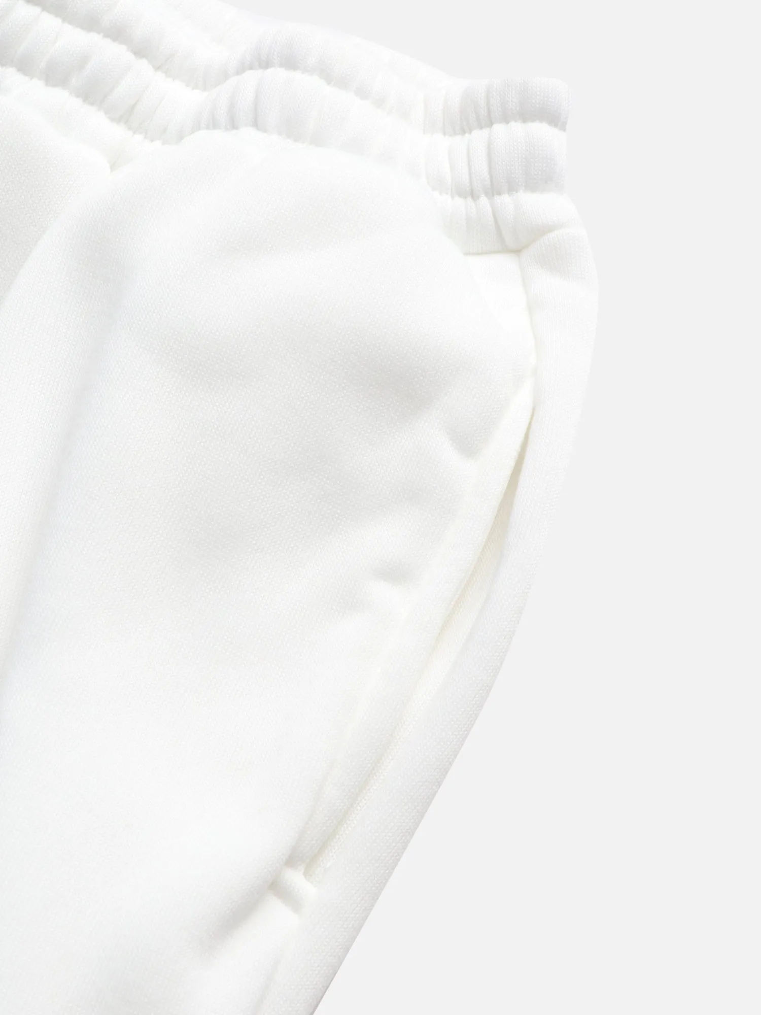 Cushy White Sweatsuit