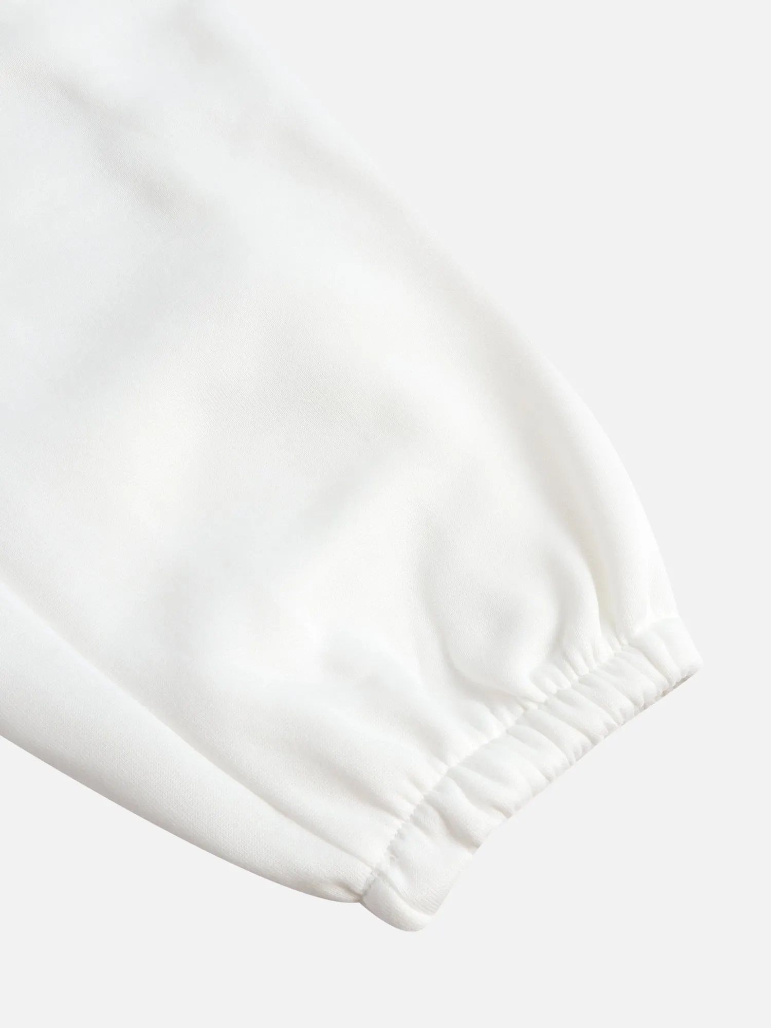 Cushy White Sweatsuit