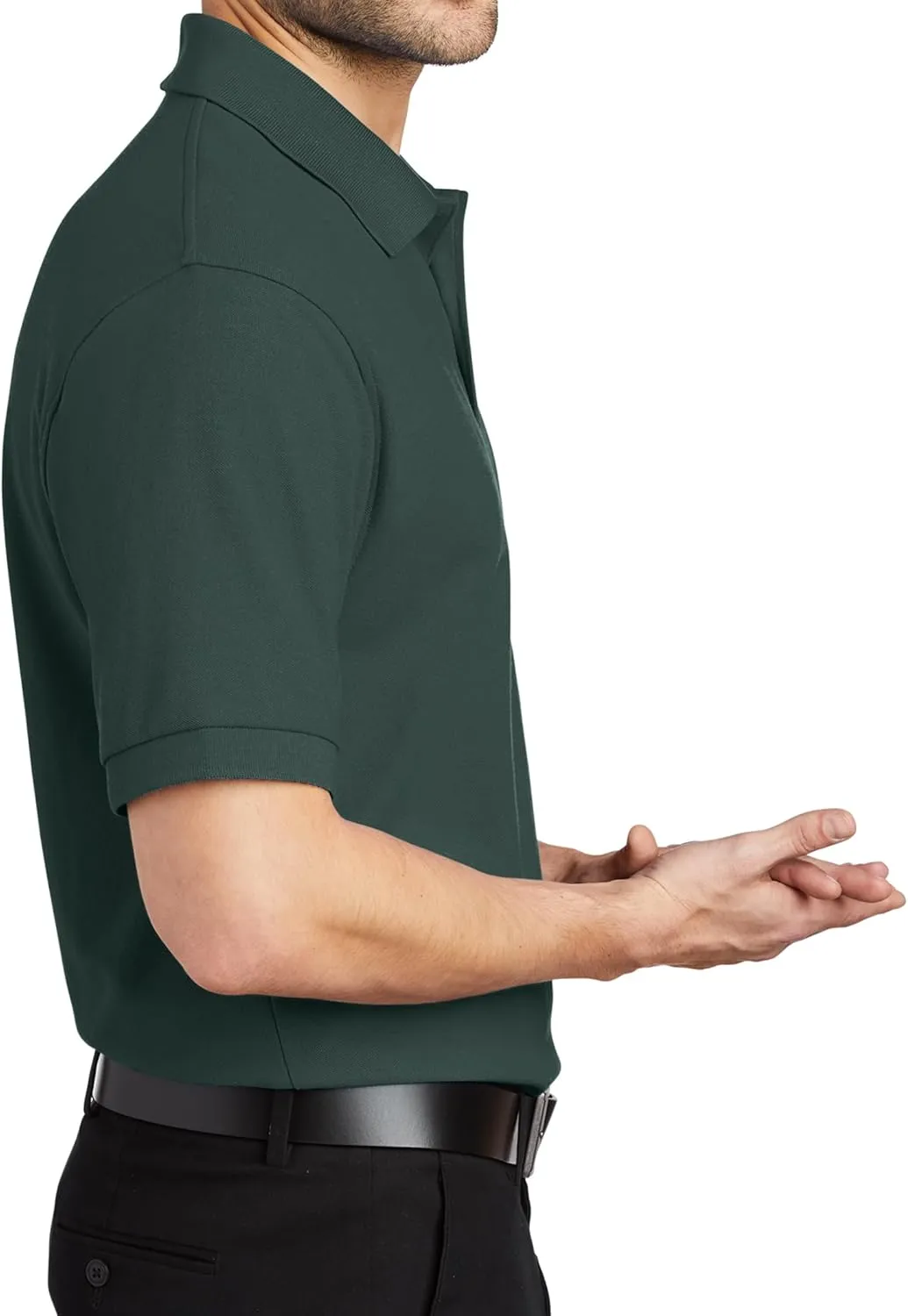 Custom Embroidered Polo Shirt for Men Personalized Embroidery Name Text Logo Golf Tee