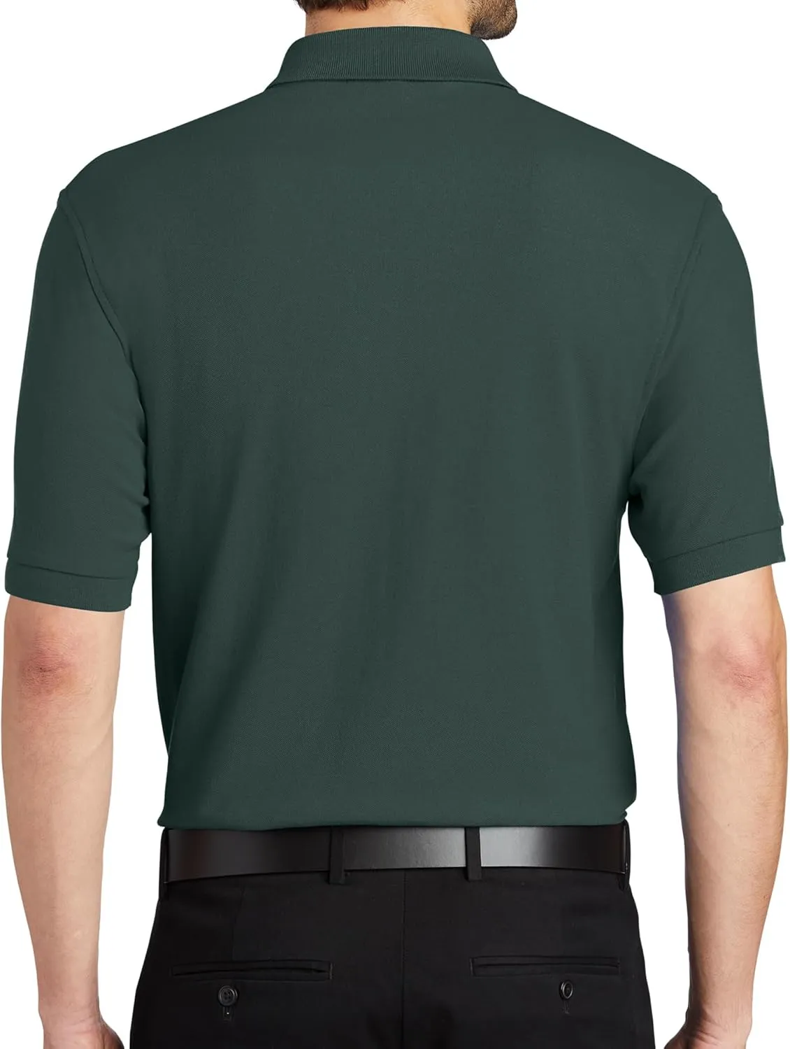 Custom Embroidered Polo Shirt for Men Personalized Embroidery Name Text Logo Golf Tee