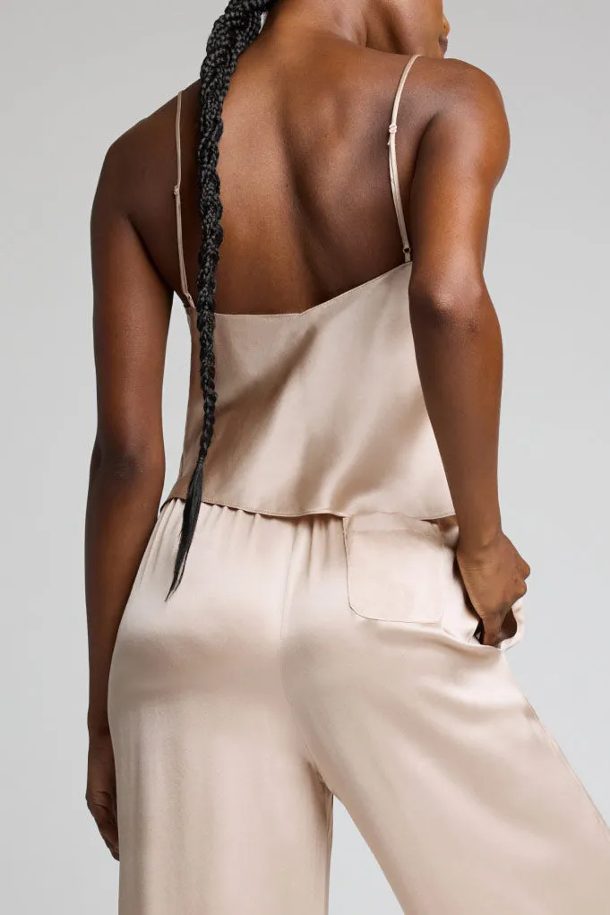 Eclipse Silk Cami in Fizz