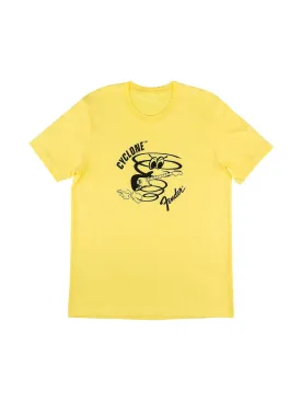 Fender Cyclone T-Shirt, Yellow, Medium
