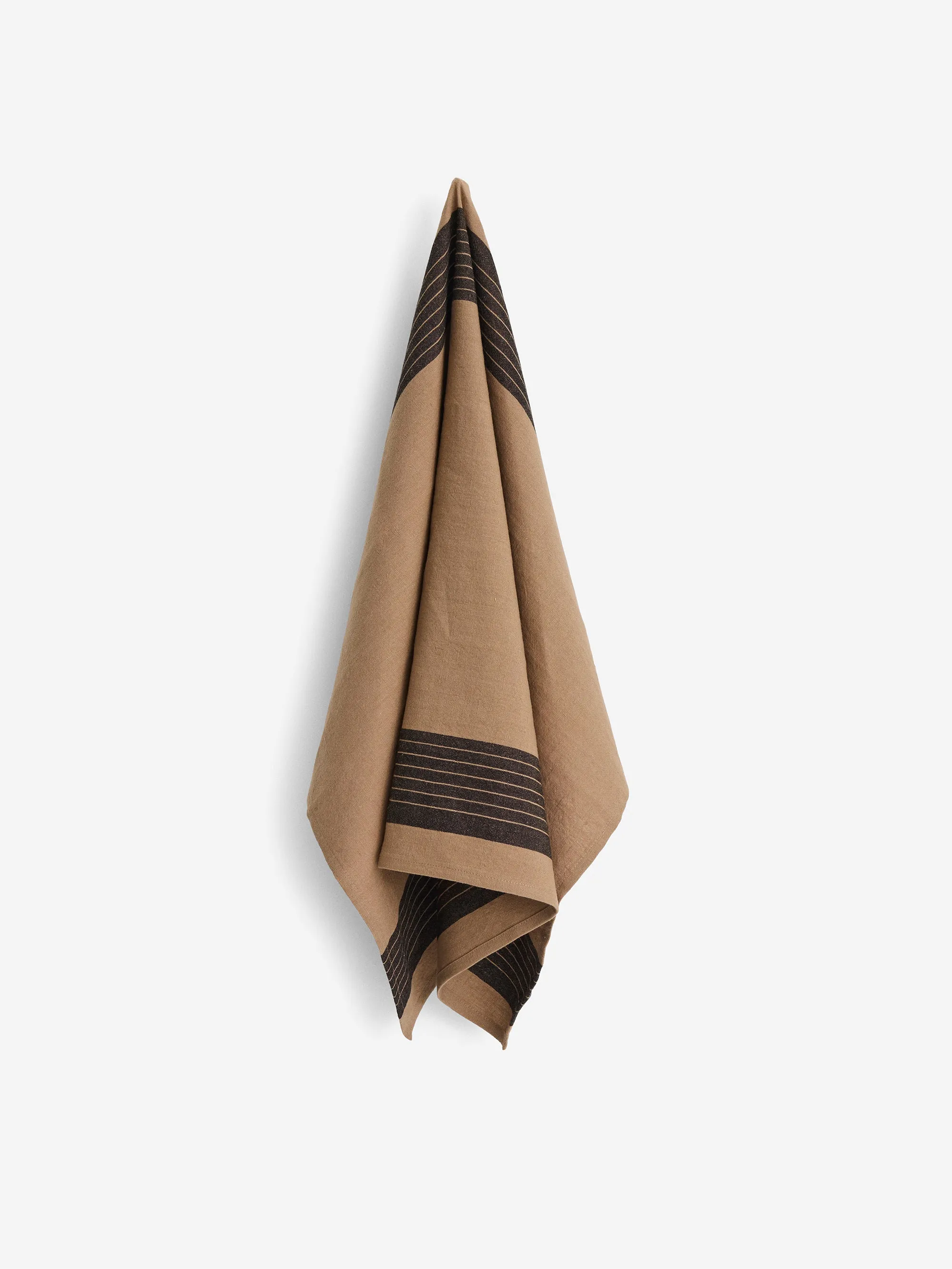 HAY Linear Tea Towel - Mocca