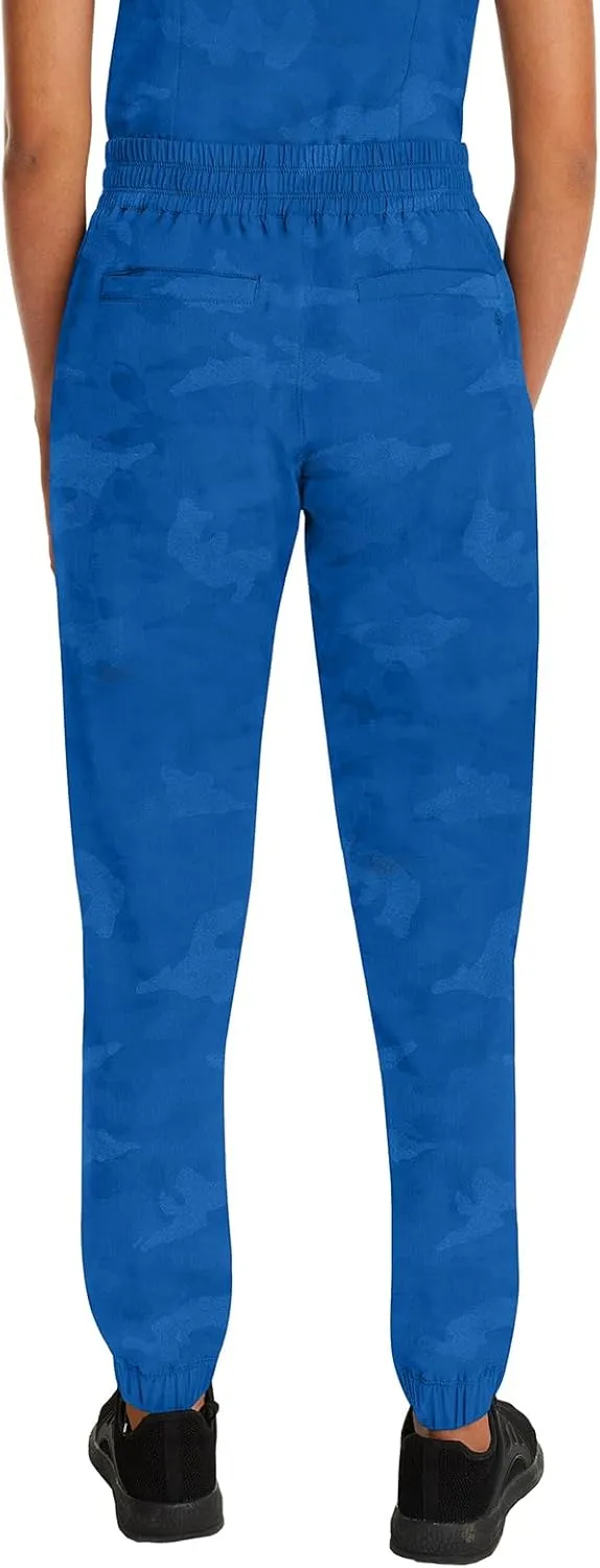 Healing Hands Scrubs for Women Jogger Camo Pant Tate 5 Pockets Moisture Wicking, Easy Care, 360 Stretch, Quick Dry - 9350